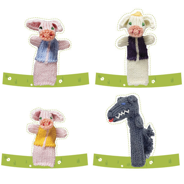 DIY Printable Classic Tale Finger Puppets