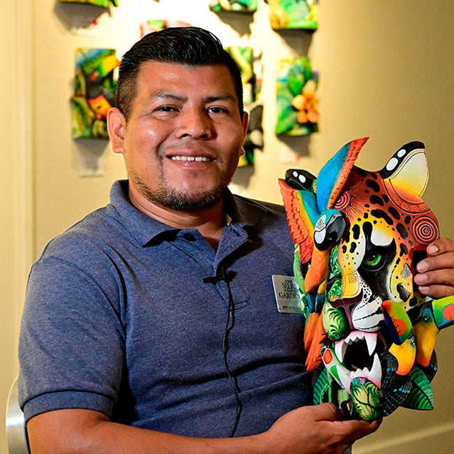 Marcos Rojas Morales, Borucan Artist