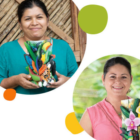 Women and Boruca Masks