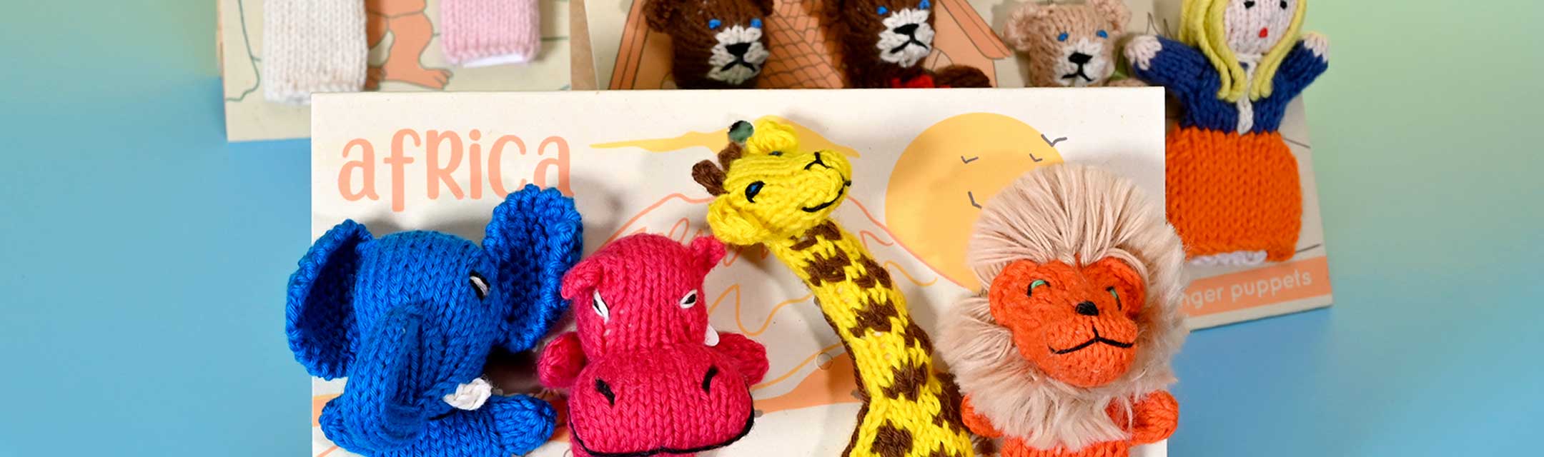 finger puppet educational packs