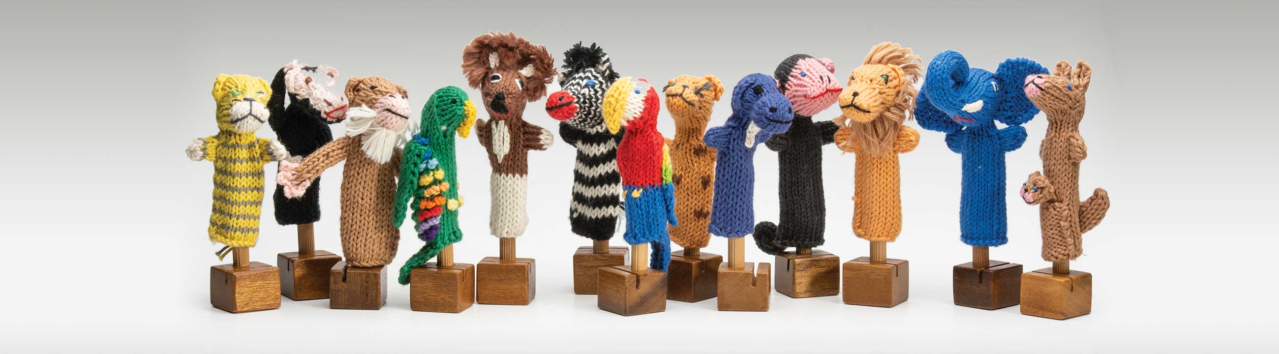 Fair Trade Single Puppet Stand by Lucuma Designs