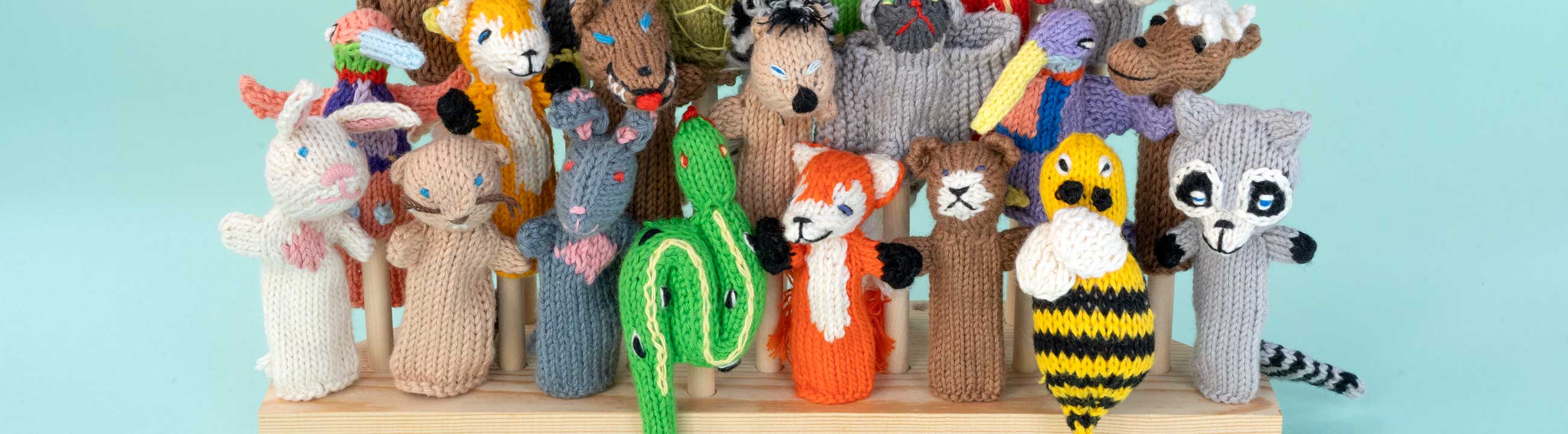 finger puppet eco-friendly toys - wholesale by Lucuma Designs
