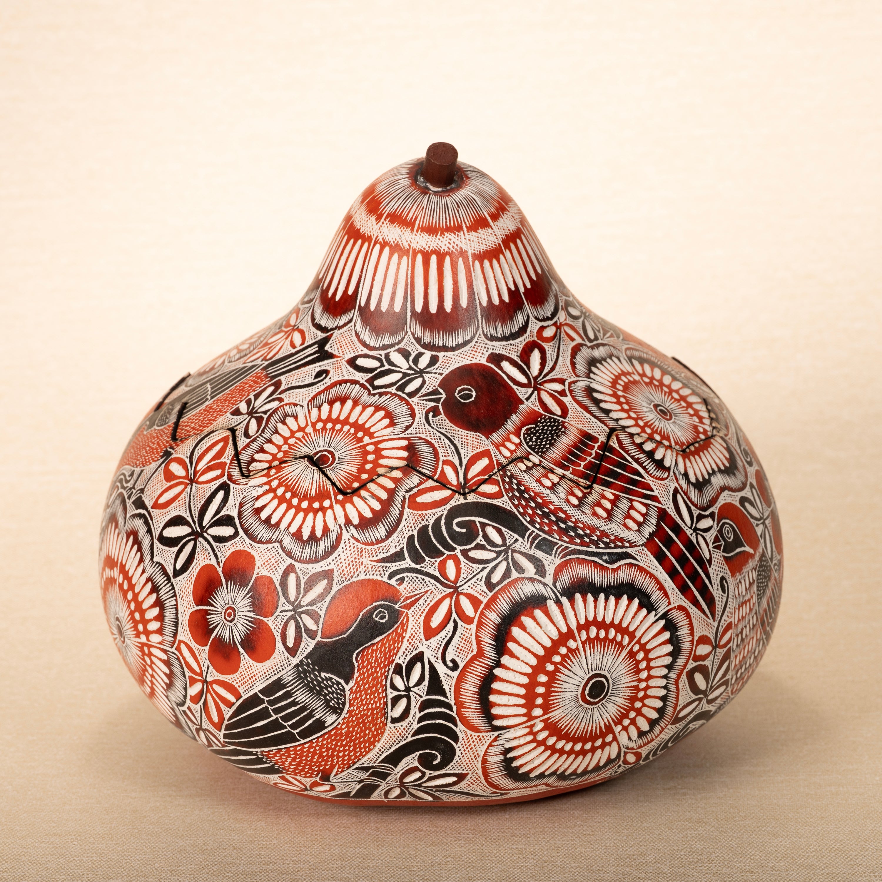 Lace Birds - Gourd Large Box