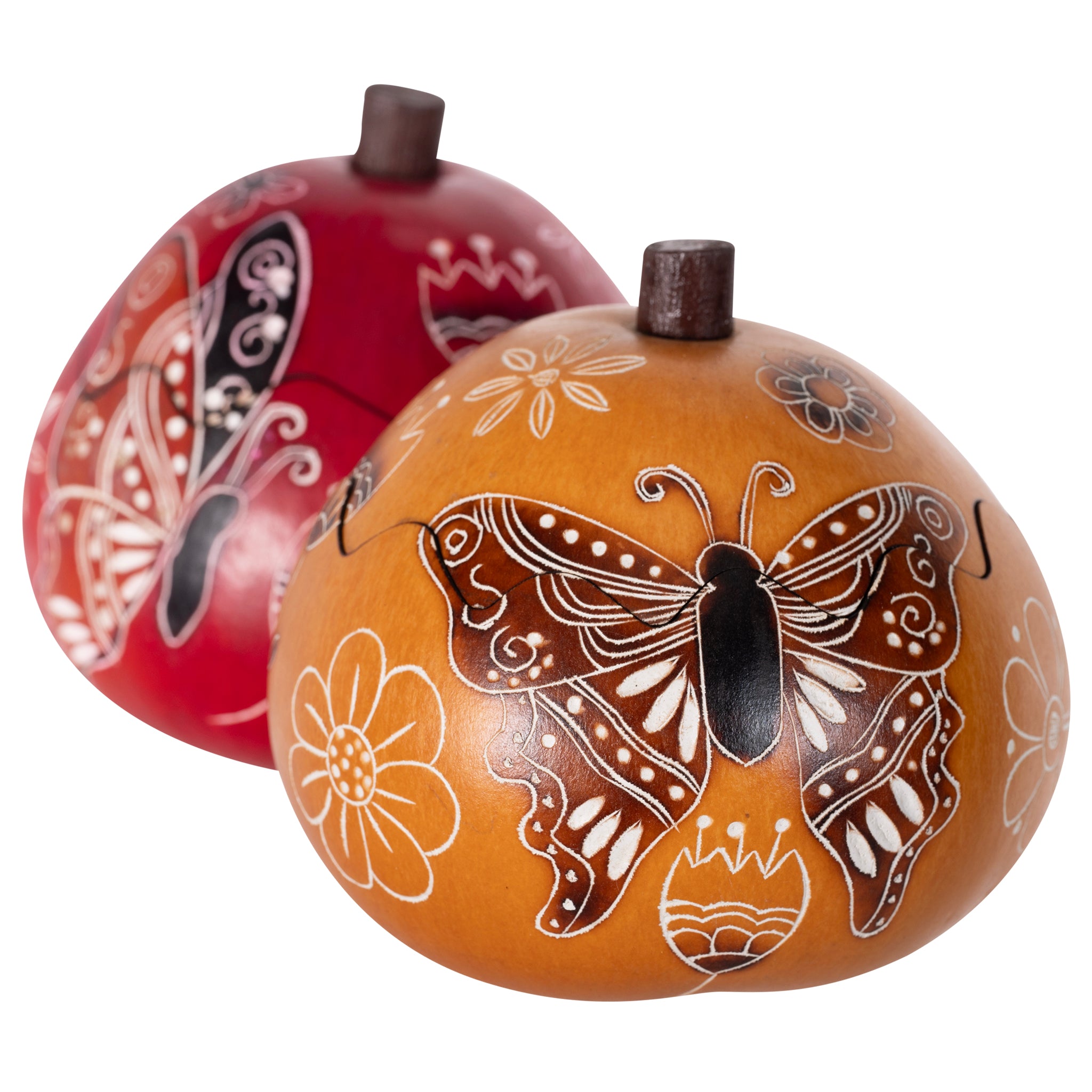Butterfly - Mini Gourd Box