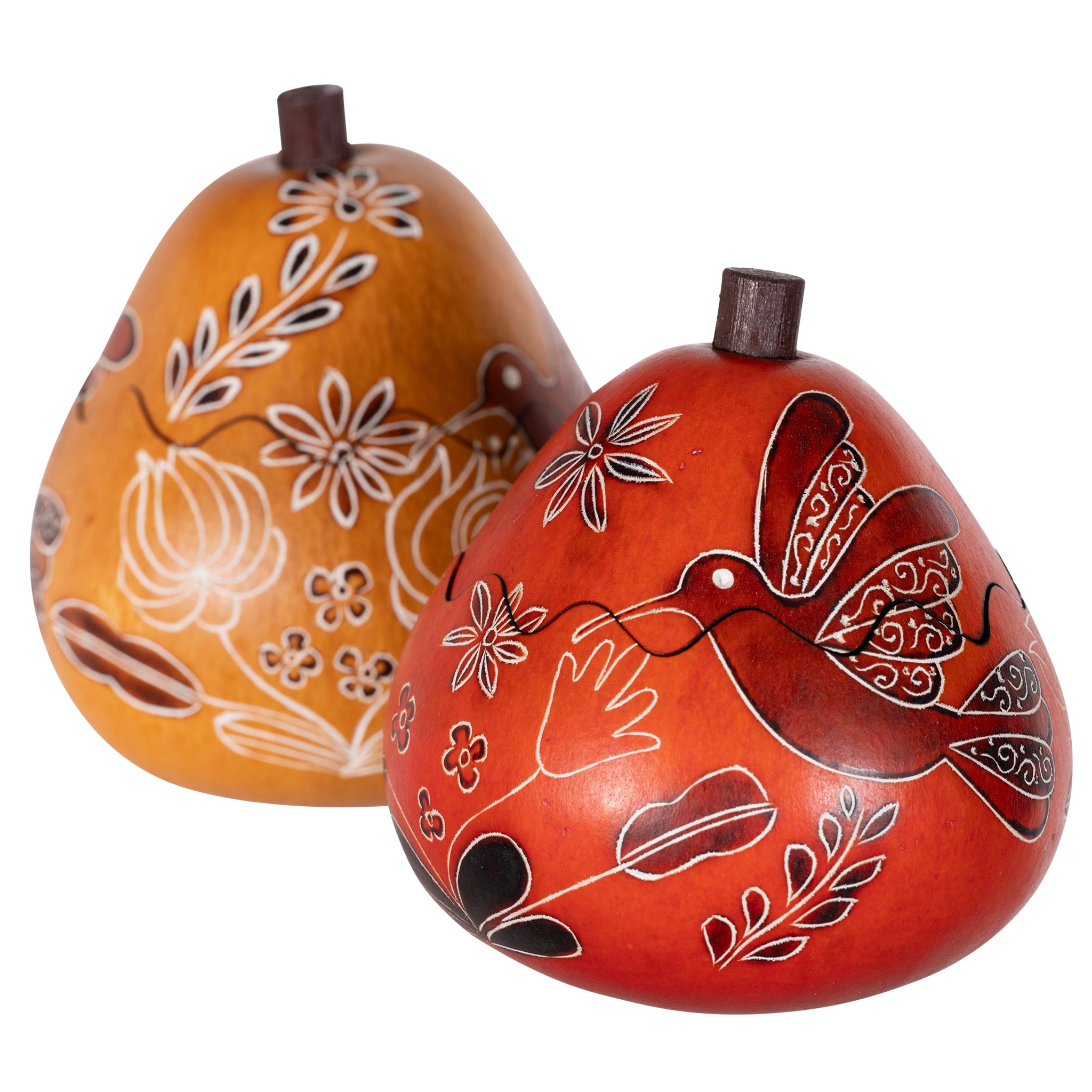 Hummingbird - Mini Gourd Box