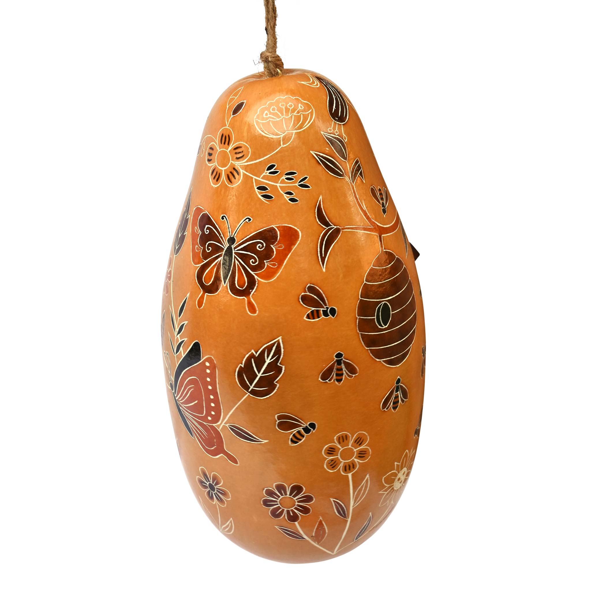 Day Pollinators - Gourd Birdhouse