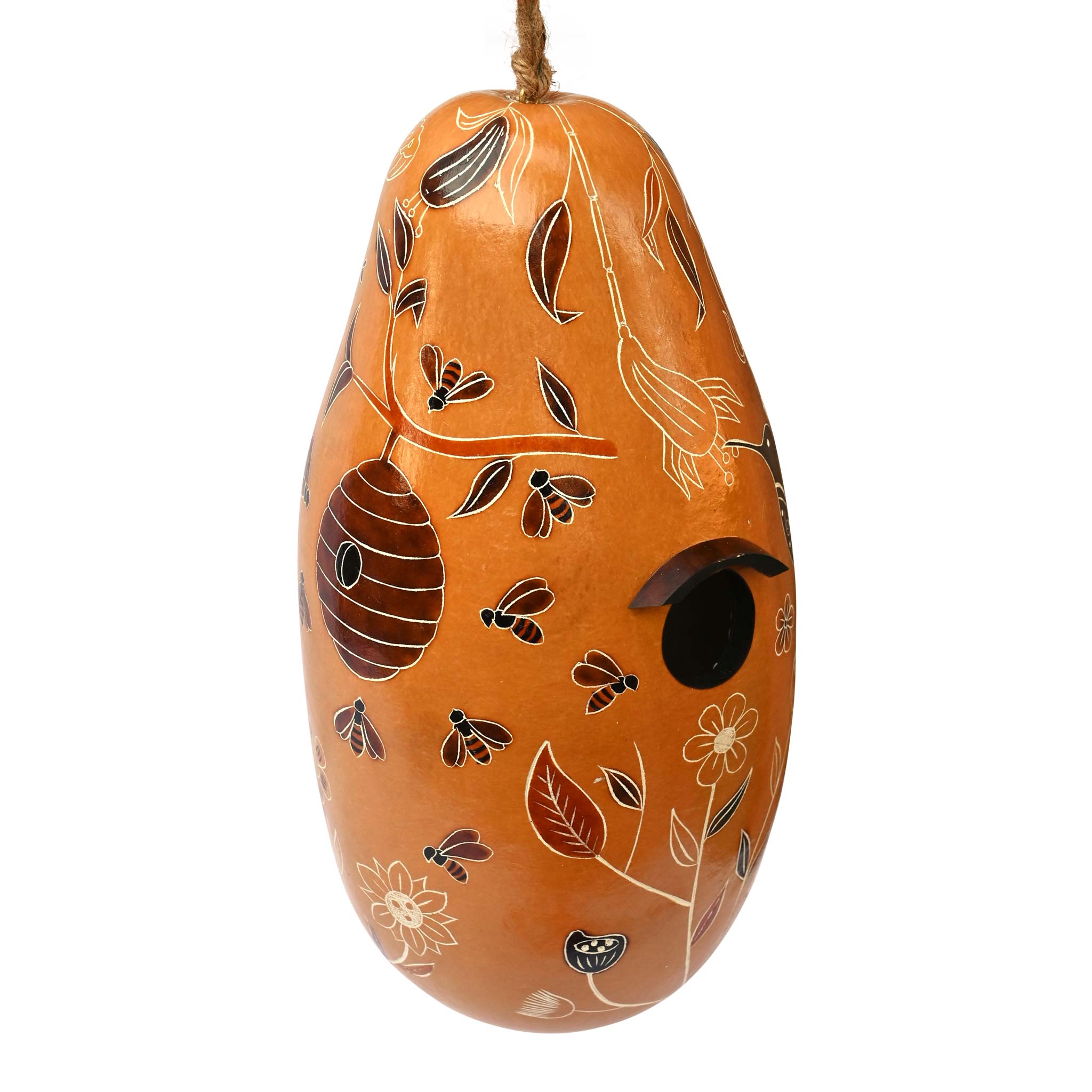 Day Pollinators - Gourd Birdhouse