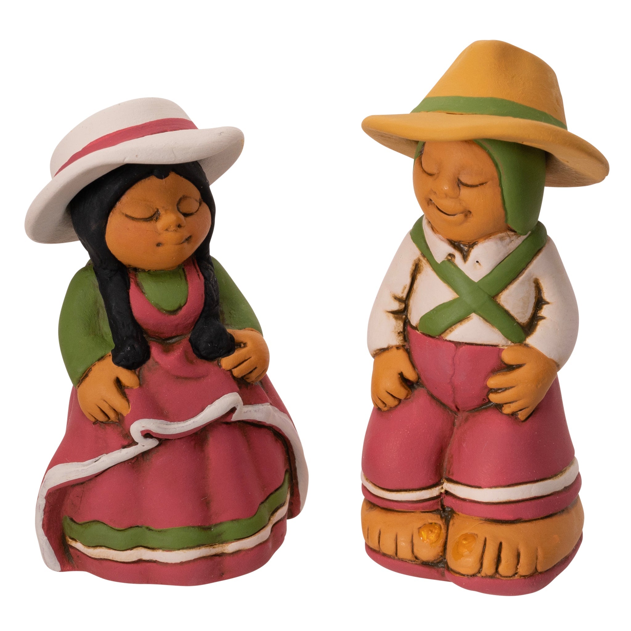 Nativity & Alpacas - Set of 5, 2.25" H