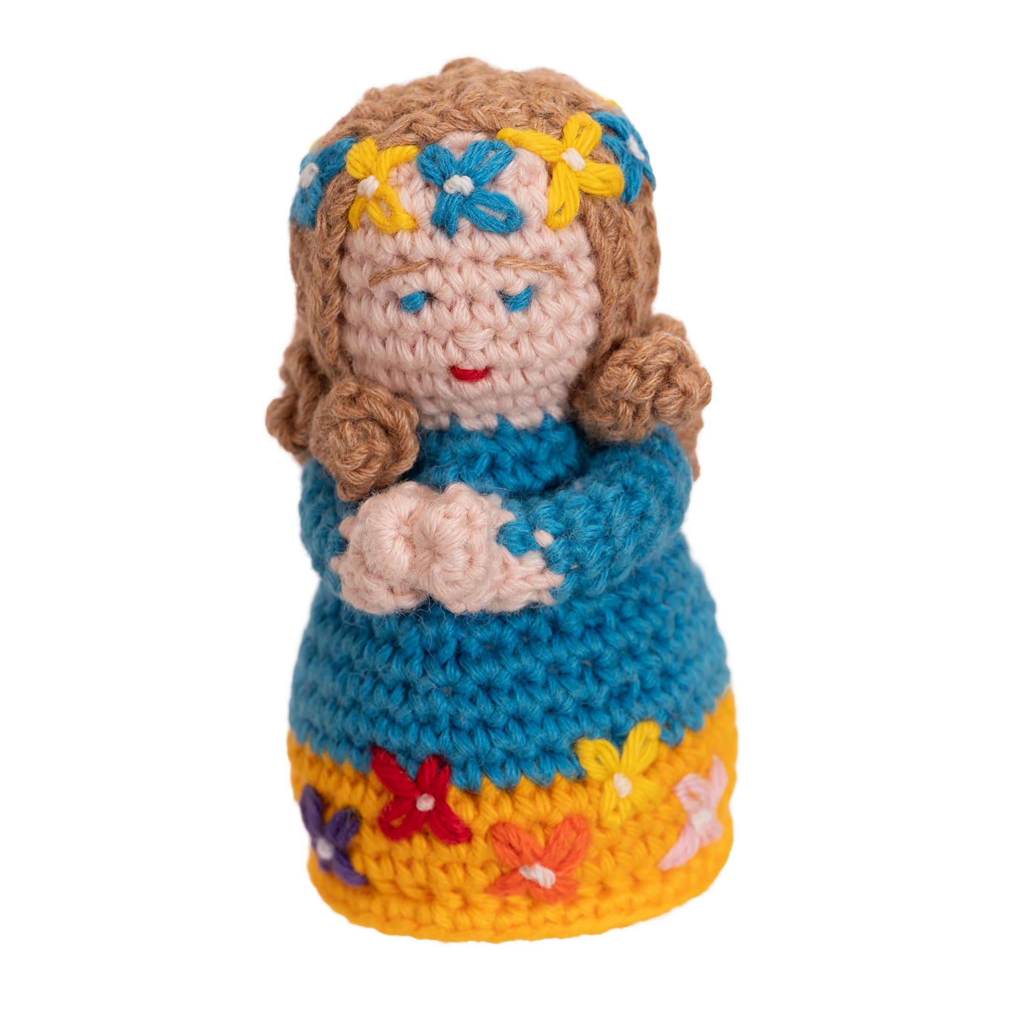 Joyful Nativity Set of 3 - Crochet Organic Cotton
