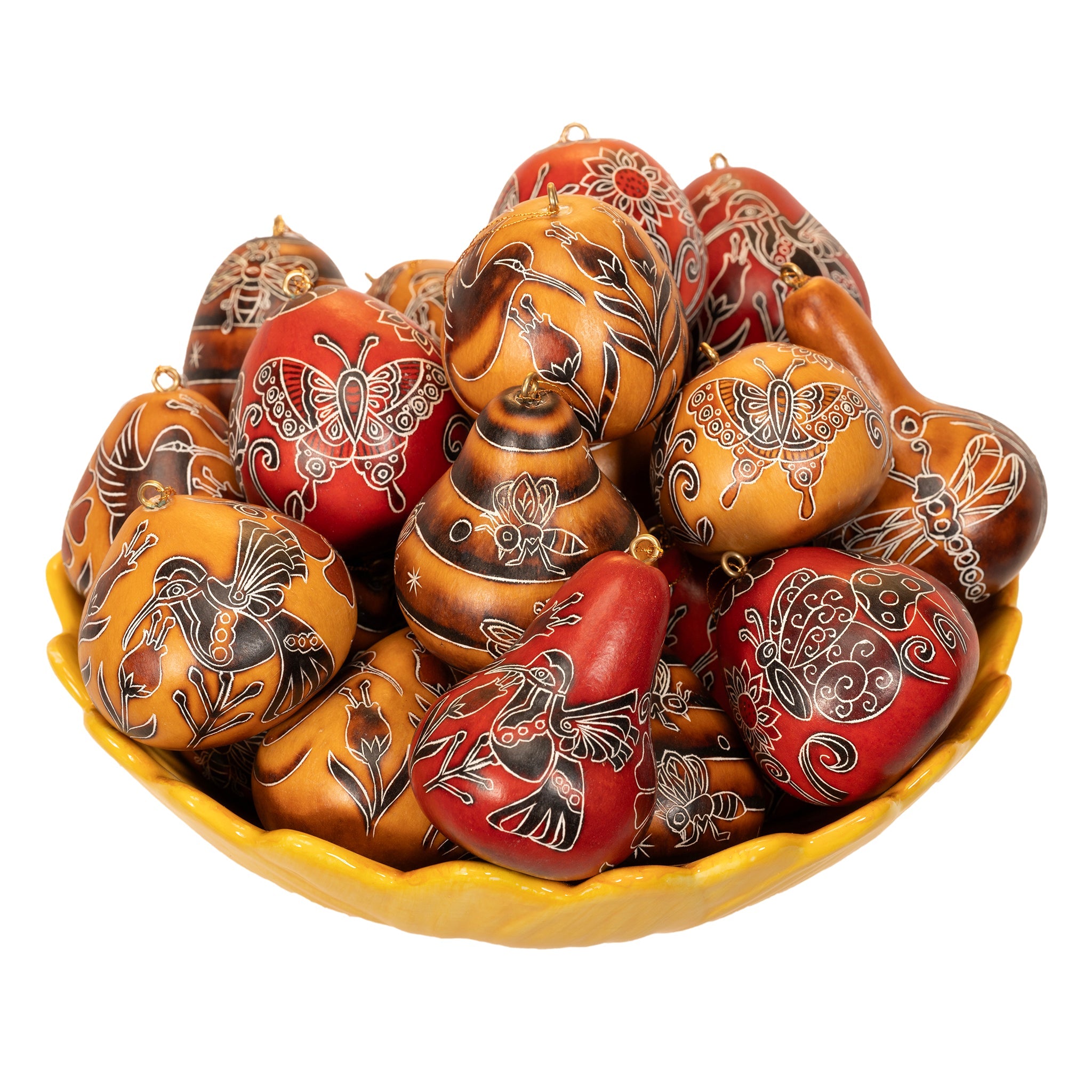 Nature Mini Mix- Gourd Ornament