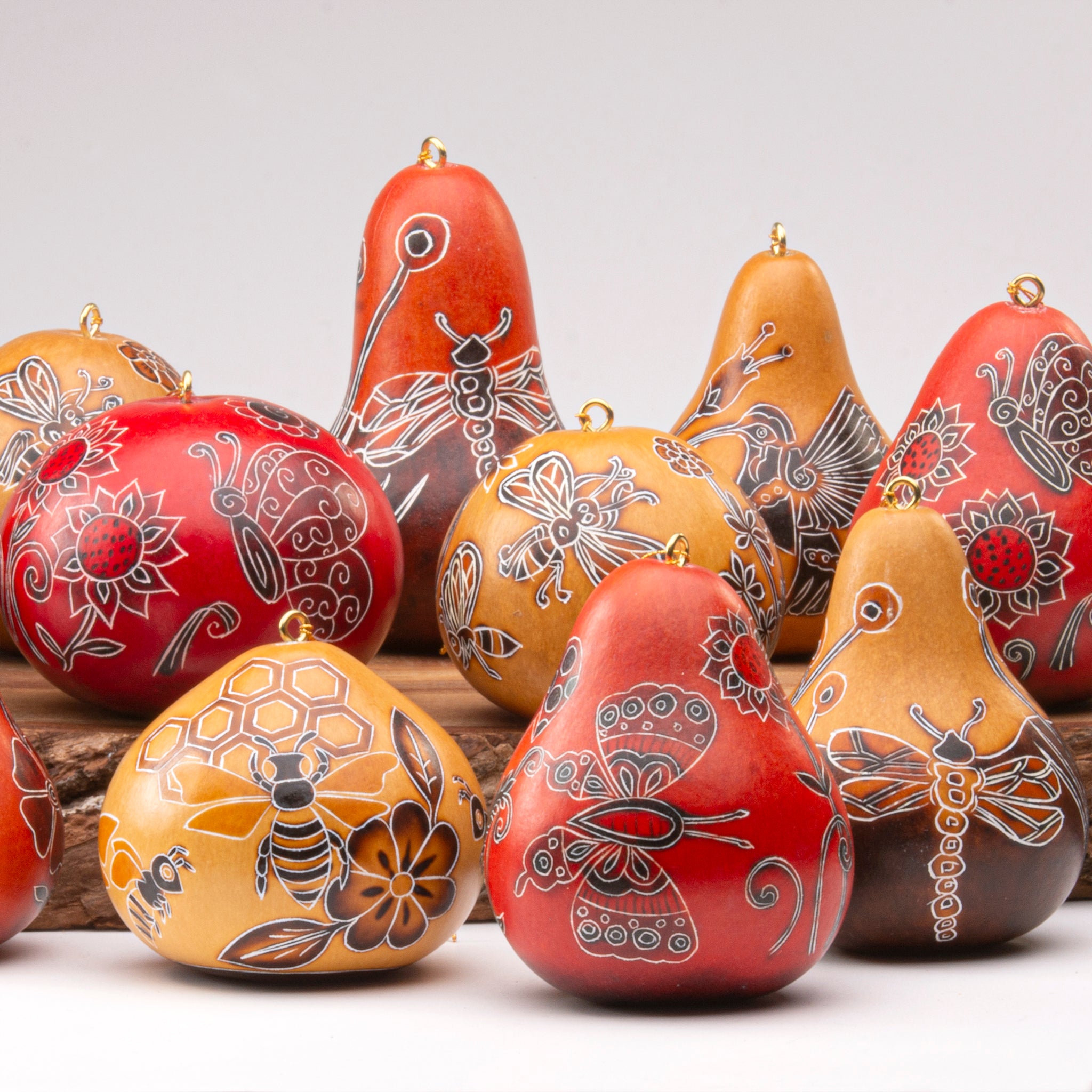 Nature Mix - Gourd Ornament (sold in 20's)