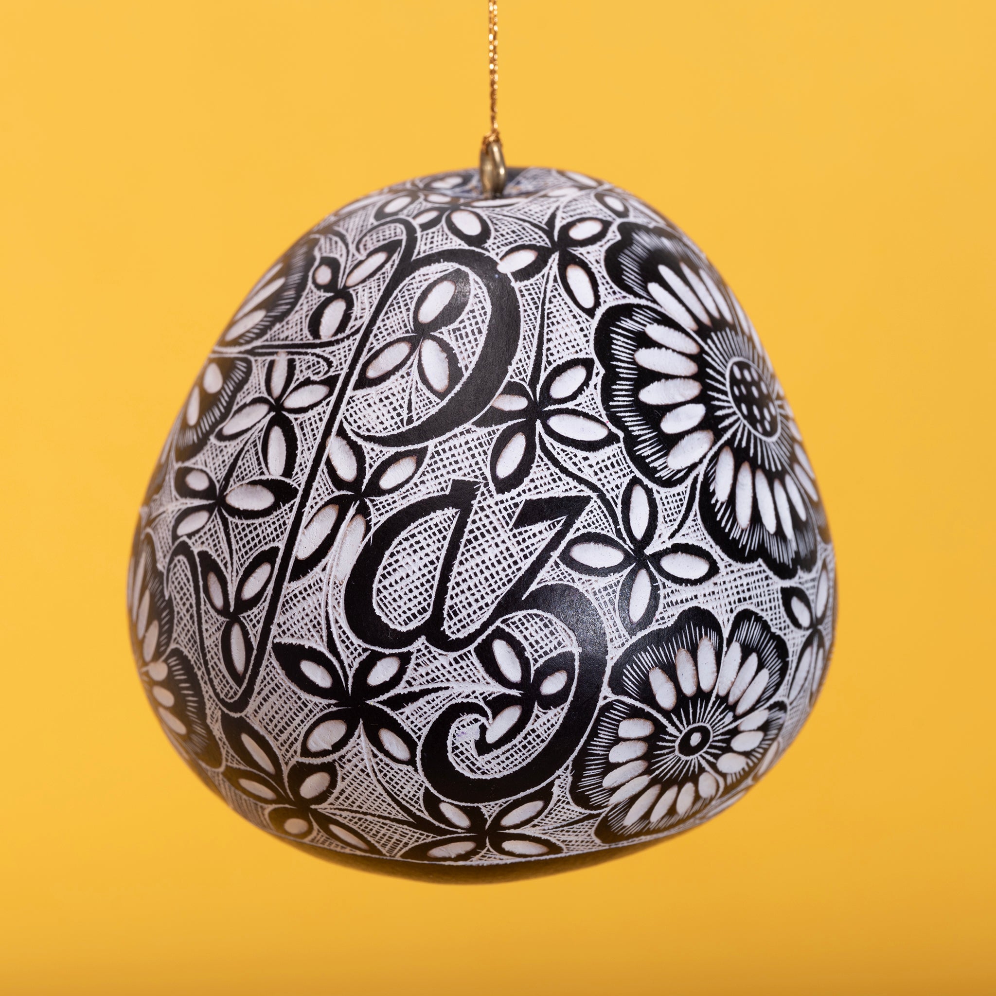 Dove of Peace - Gourd Ornament