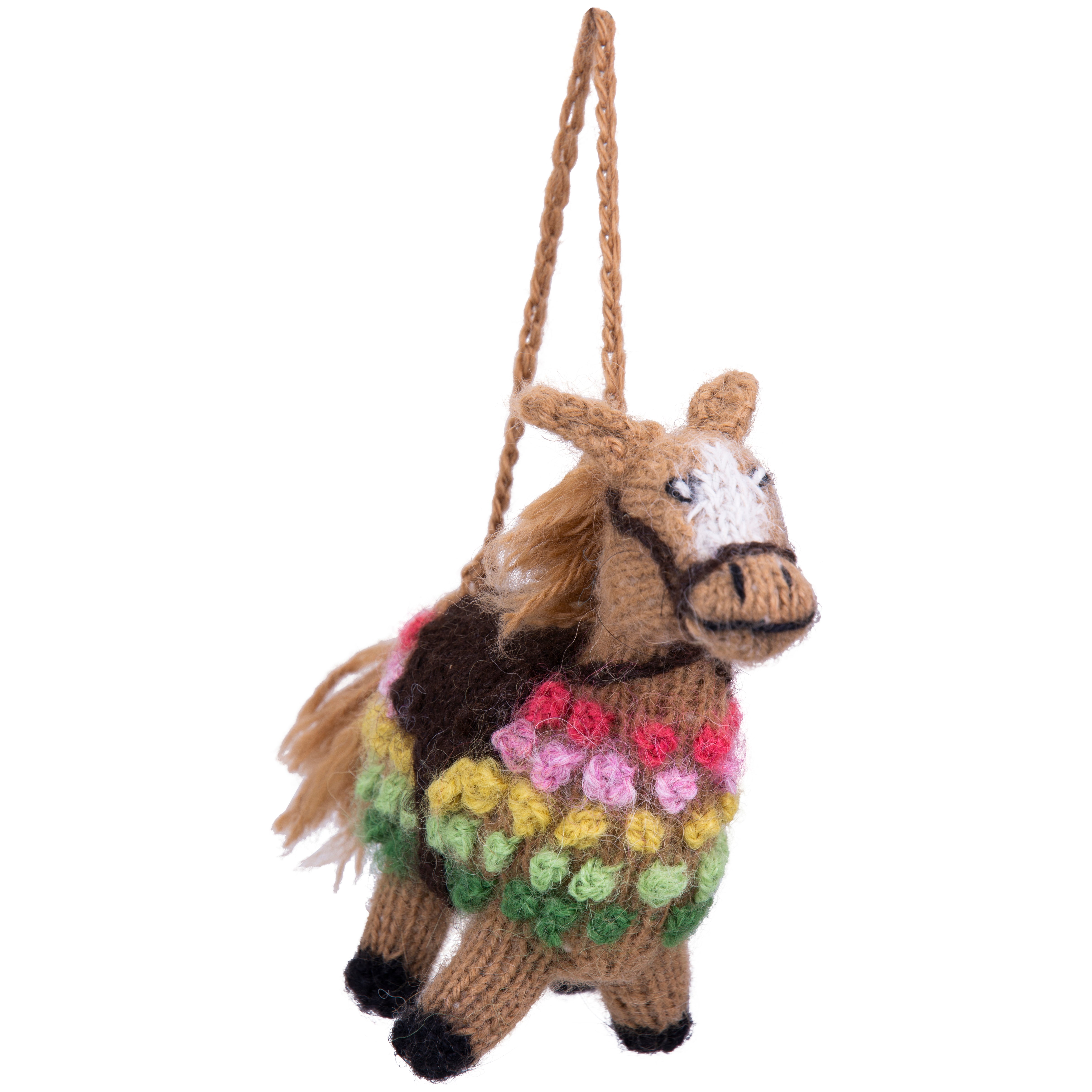 Pony - Alpaca Knitted Ornament