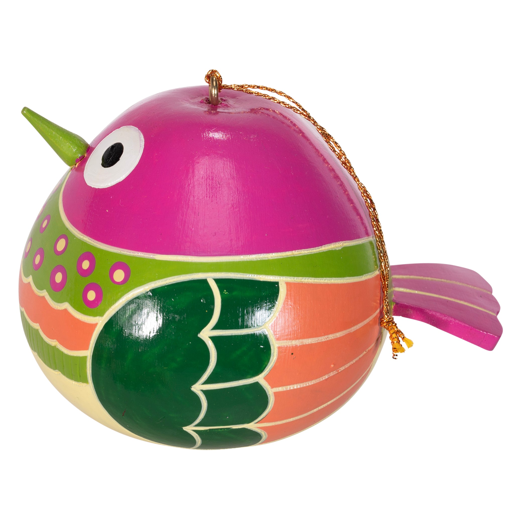 Chirpy Birds - Gourd Ornament