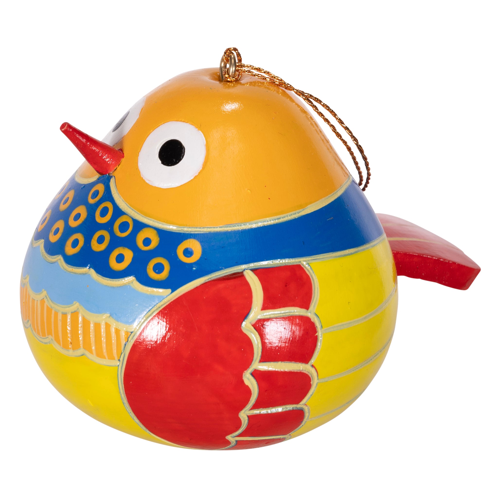 Chirpy Birds - Gourd Ornament