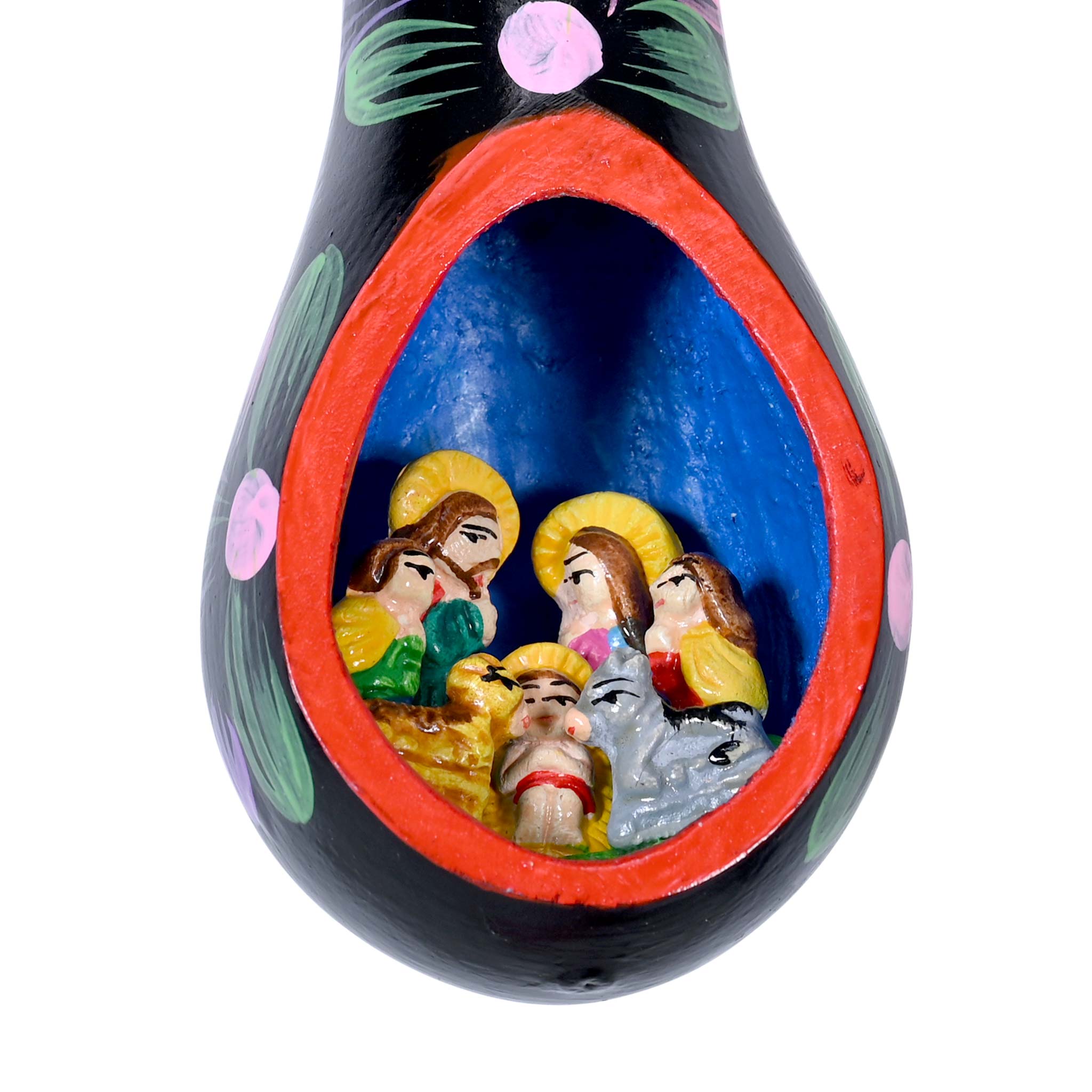 Nativity Dew Drop - Painted Ornament