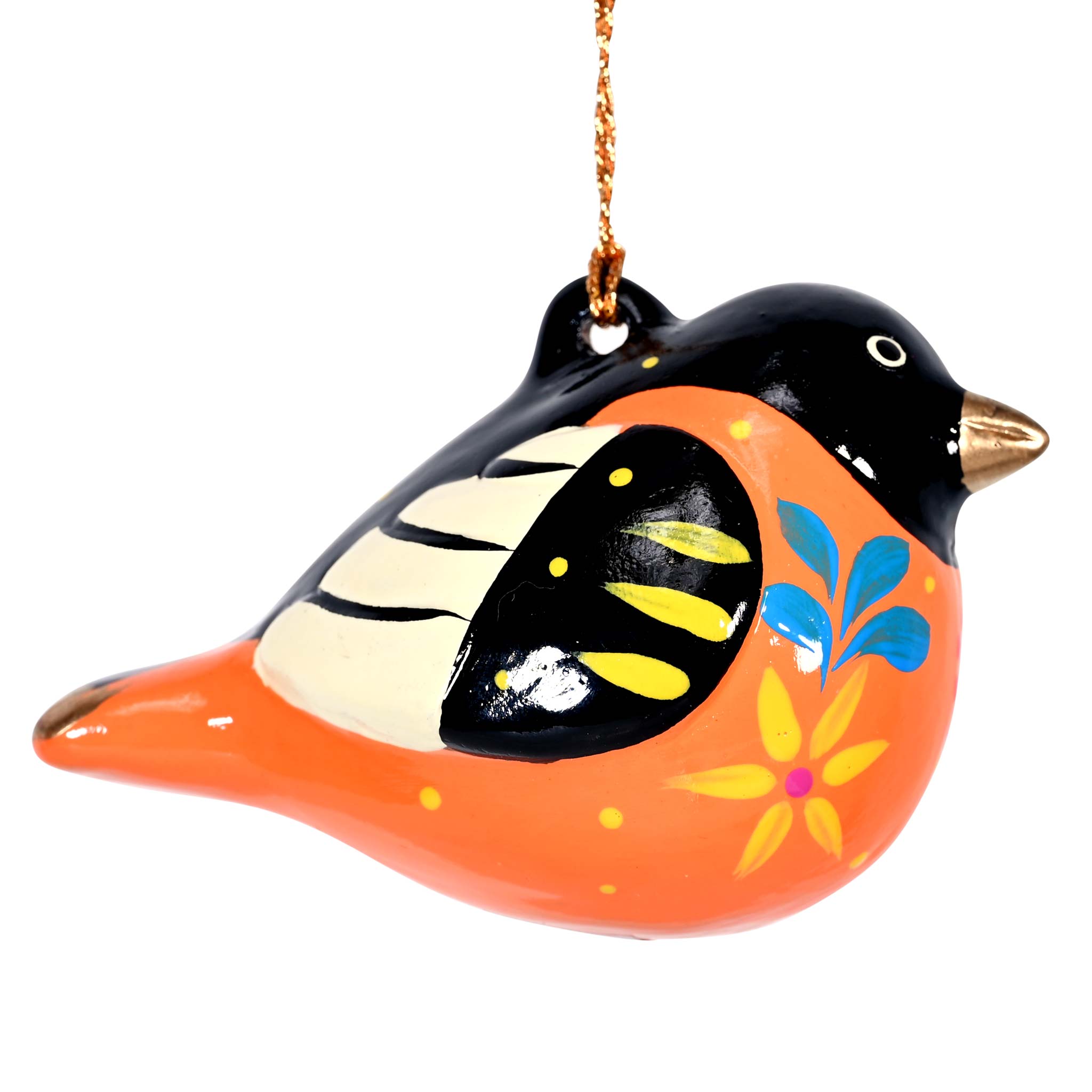 Baltimore Oriole - Confetti Ceramic Ornament