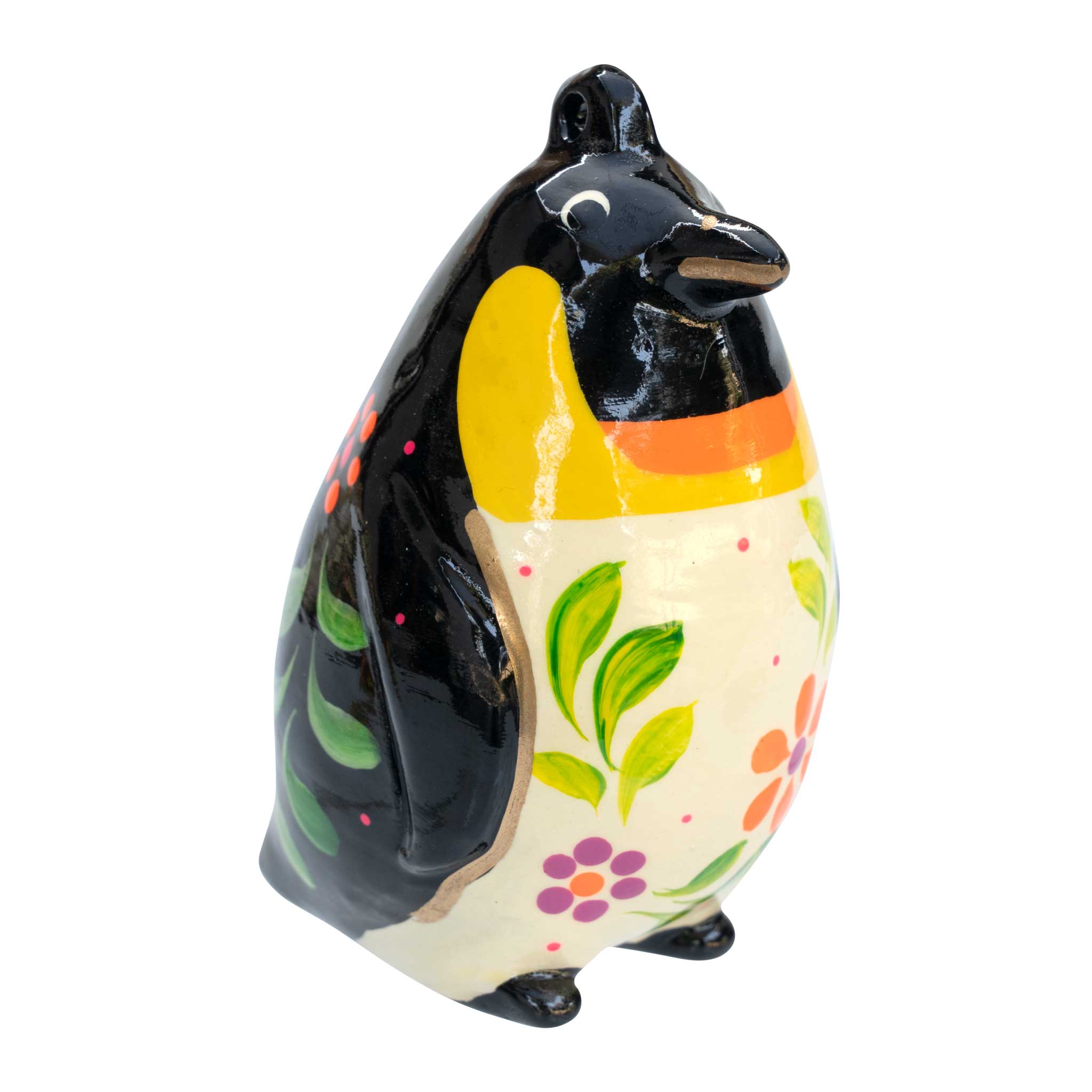 Penguin - Confetti Ceramic Ornament