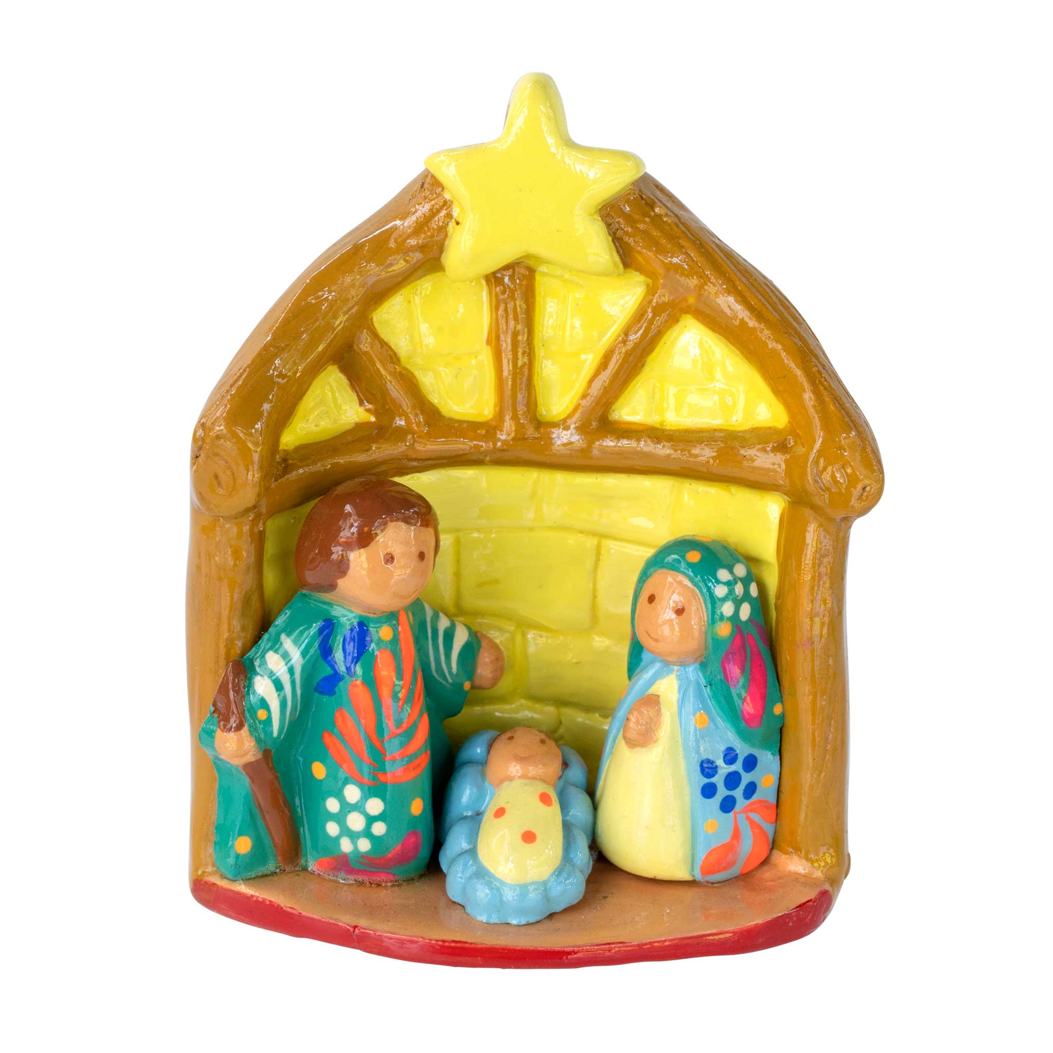 Nativity Ceramic Ornament Mix (sold as 6's)