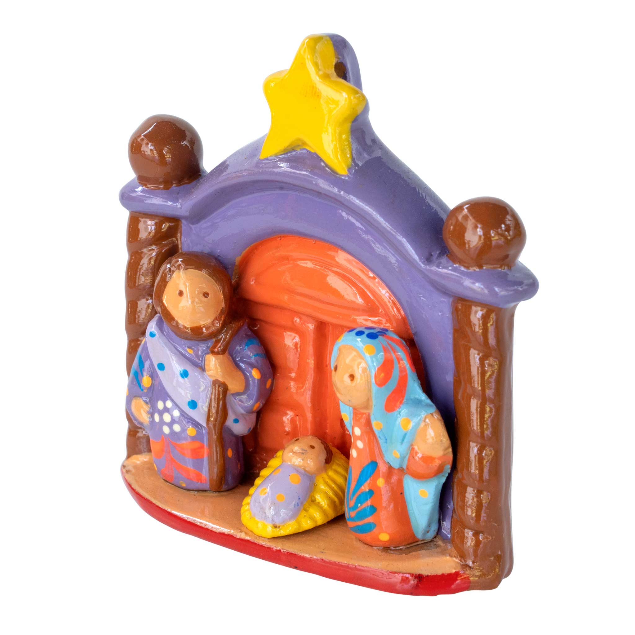 Nativity Ceramic Ornament Mix (sold as 6's)