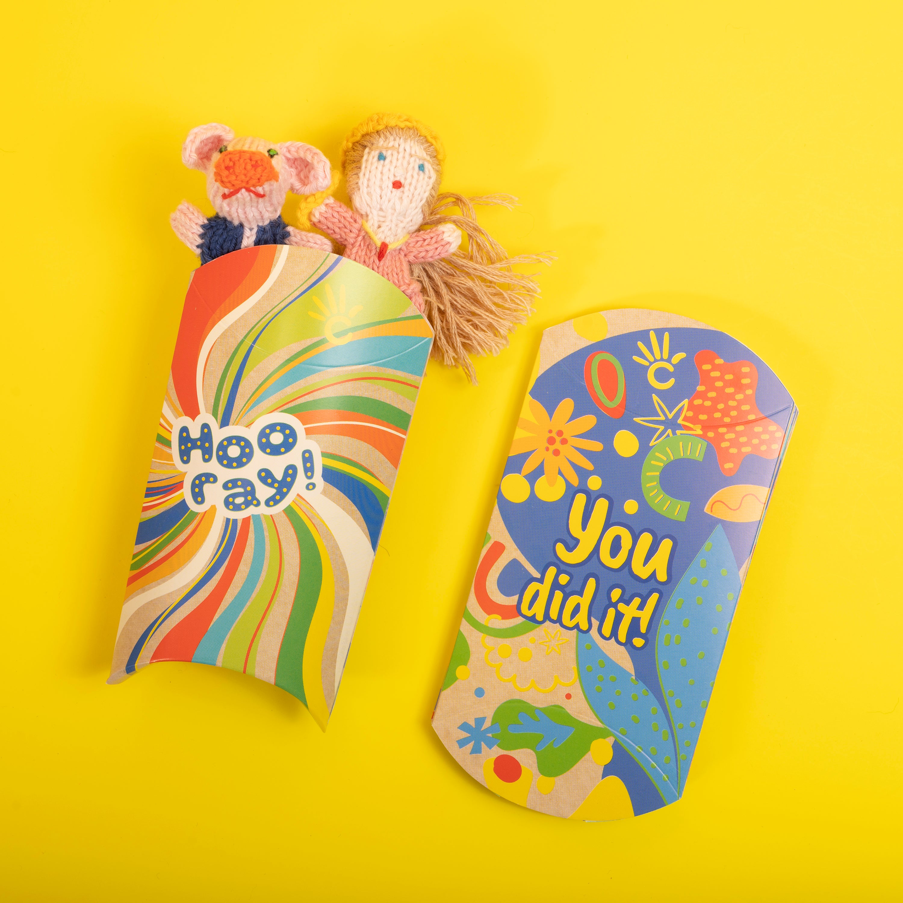 Puppet Celebration Small Pillow Box (Sold in 10's)