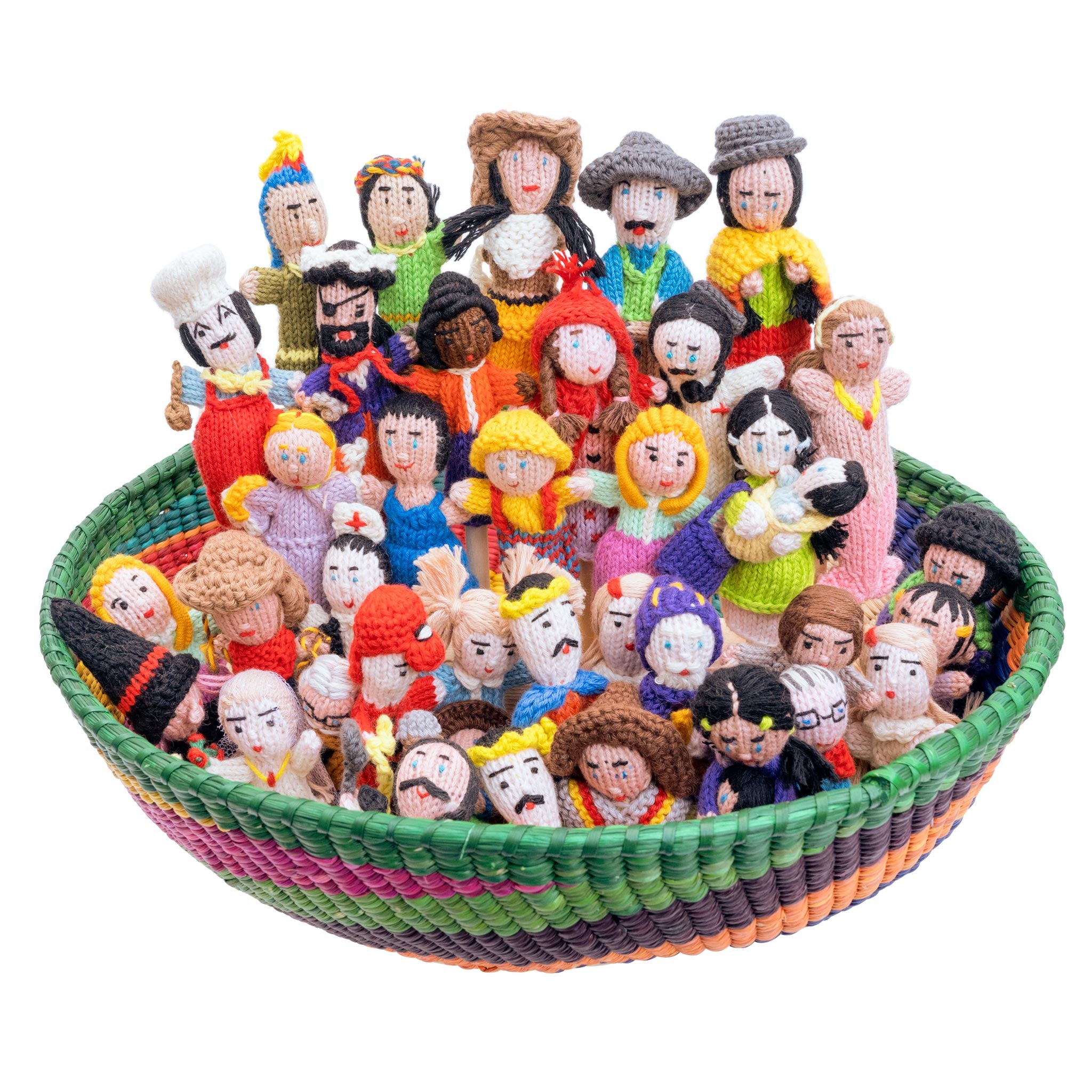 People Mix Organic Cotton Finger Puppet (sold in 50's)