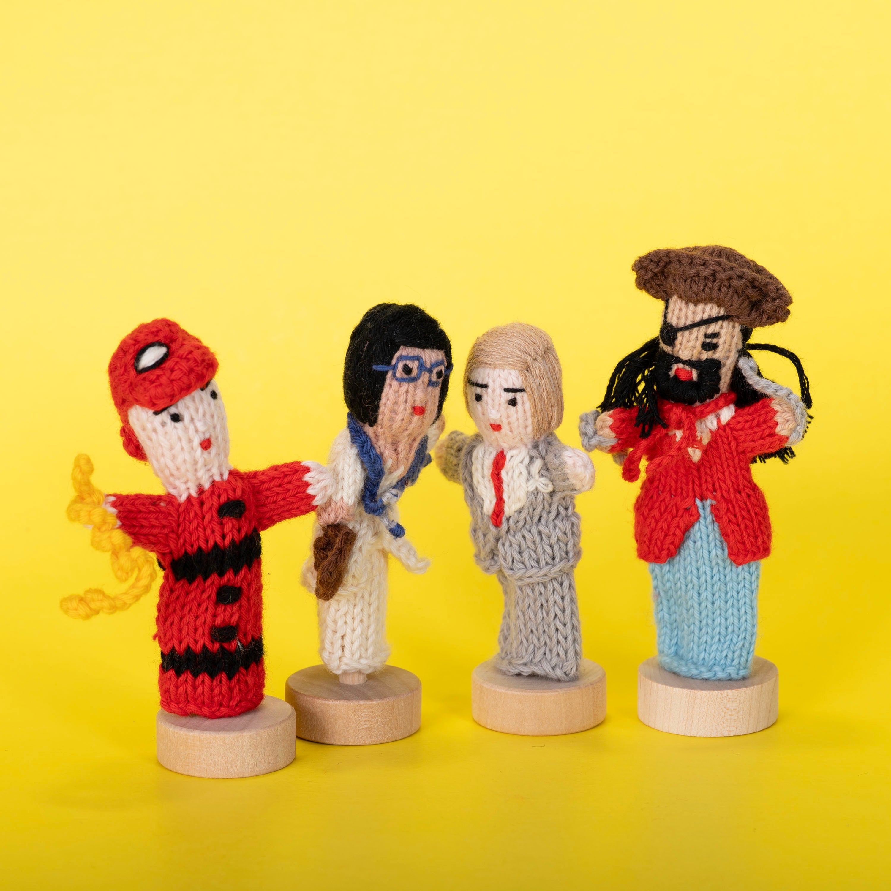 People Mix Organic Cotton Finger Puppet (sold in 50's)