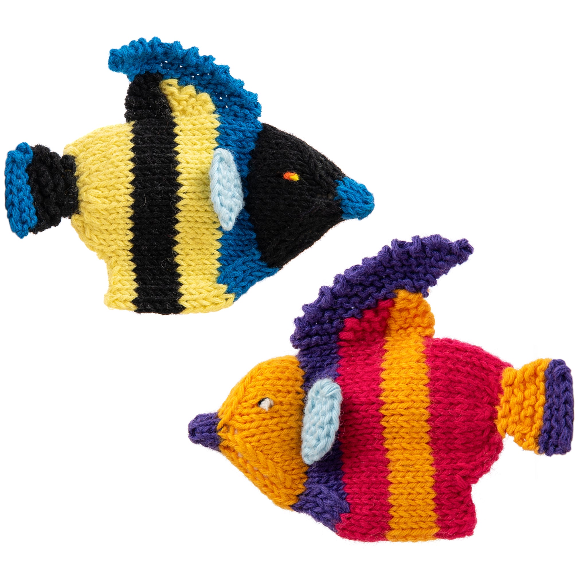 Ocean Mix Organic Cotton Finger Puppet (sold in 50's)