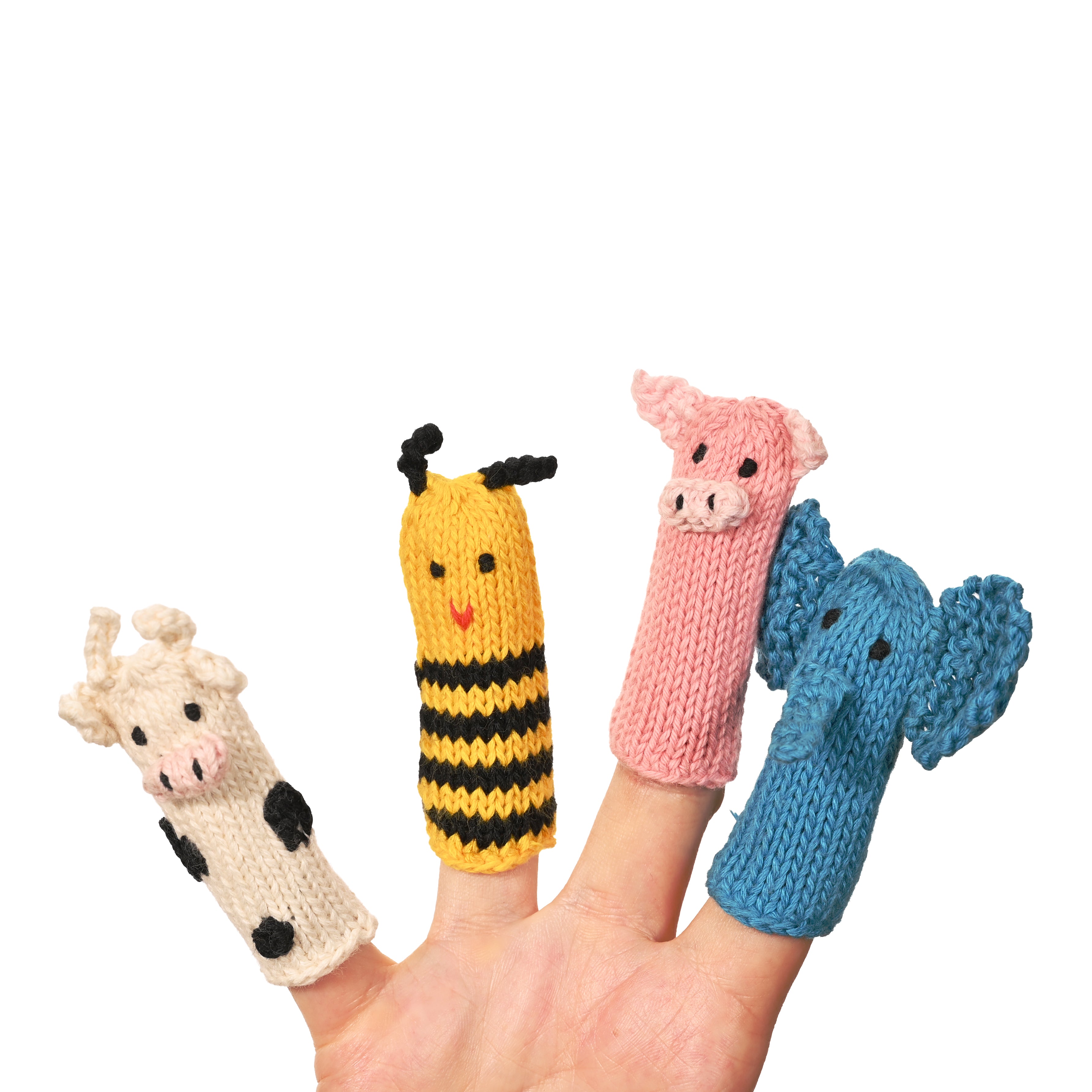 Modern Creatures - Organic Cotton Finger Puppet (Sold in 100's)
