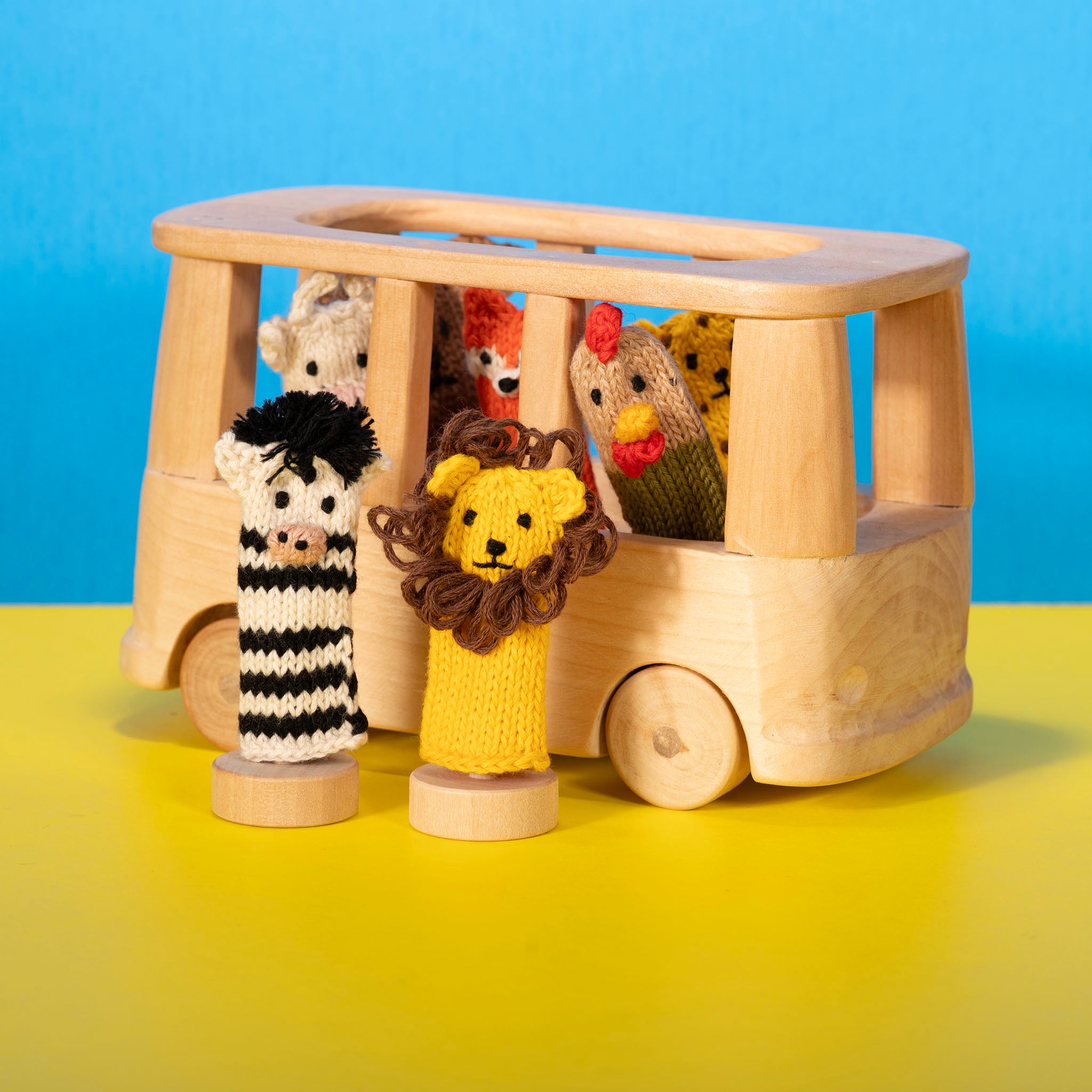 Modern Creatures - Organic Cotton Finger Puppet (Sold in 100's)