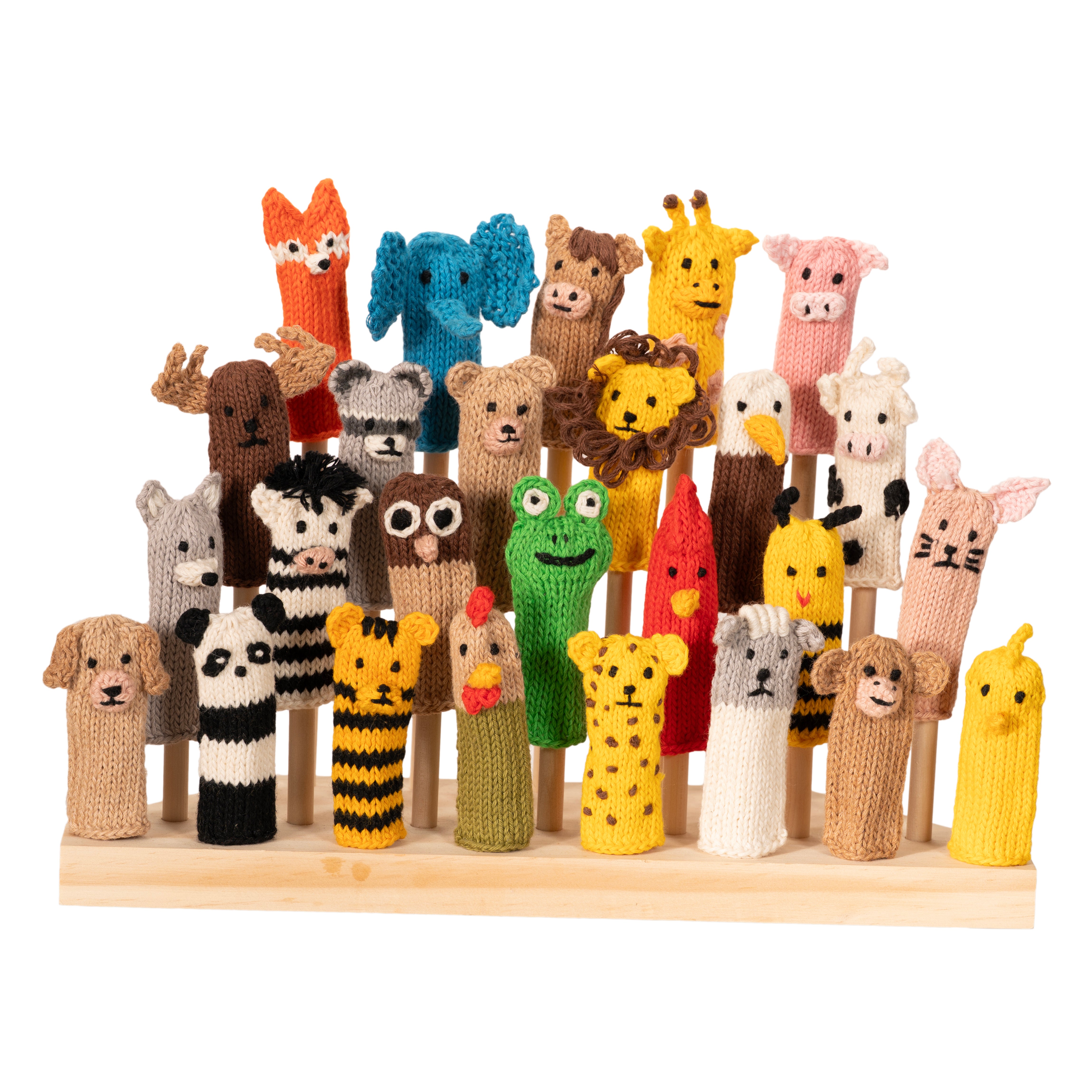 Modern Creatures - Organic Cotton Finger Puppet (Sold in 100's)