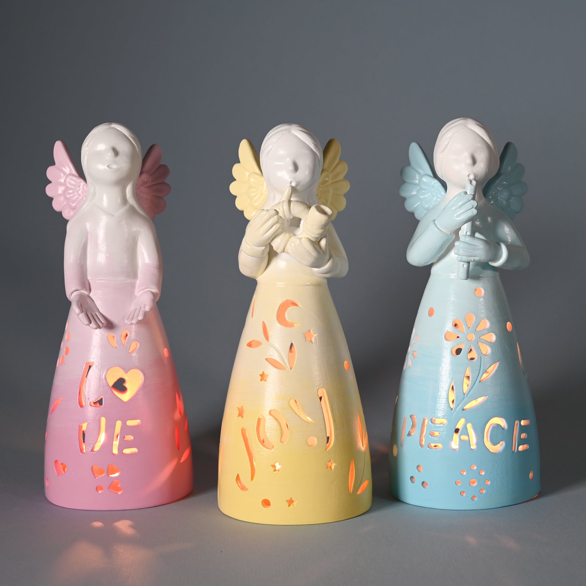 Angel of Love - Ceramic Luminary