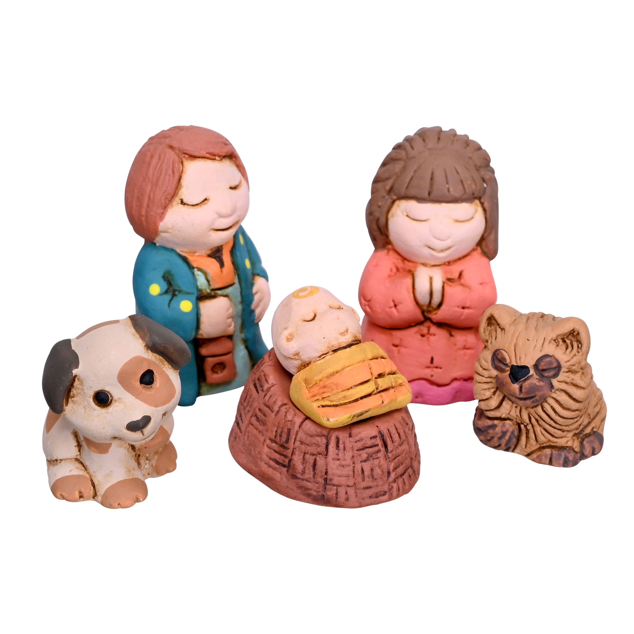 Cozy - Mini Nativity Set of 6, 1" H