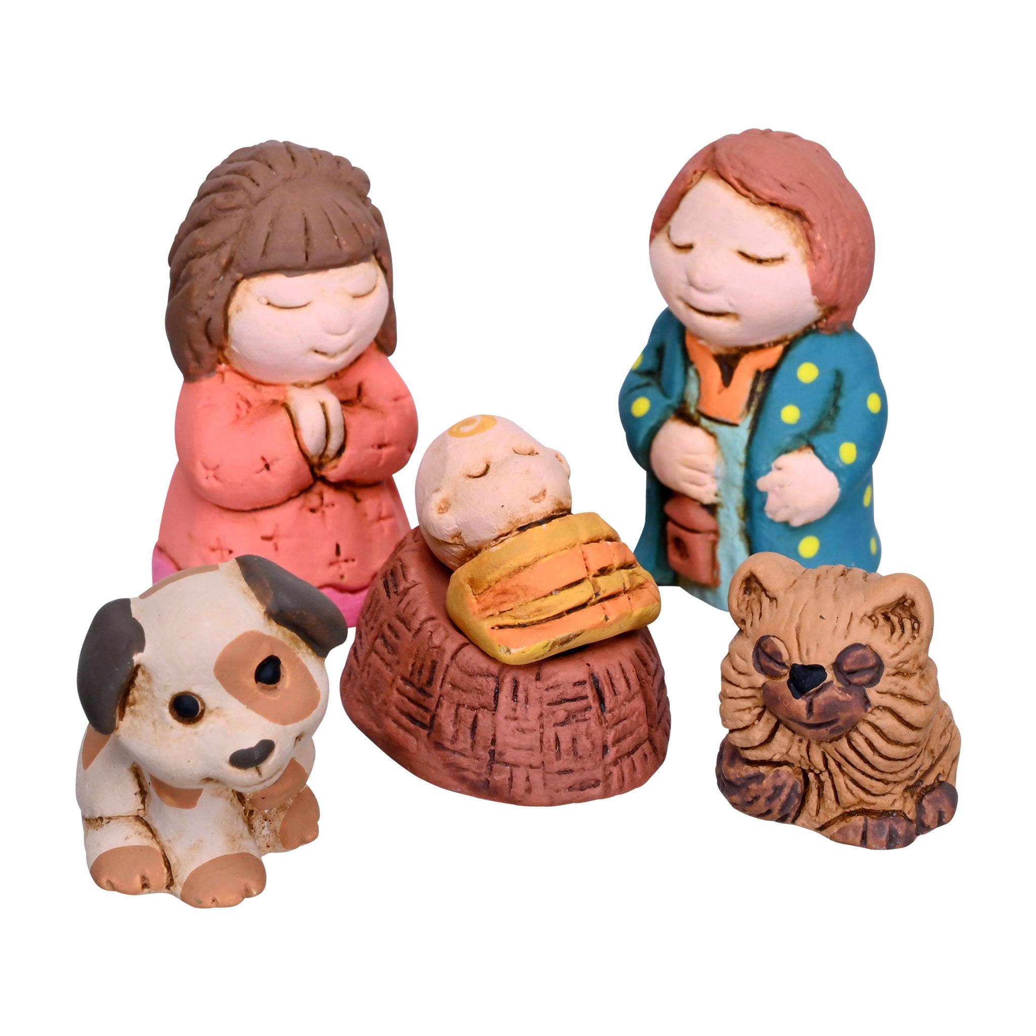 Cozy - Mini Nativity Set of 6, 1" H