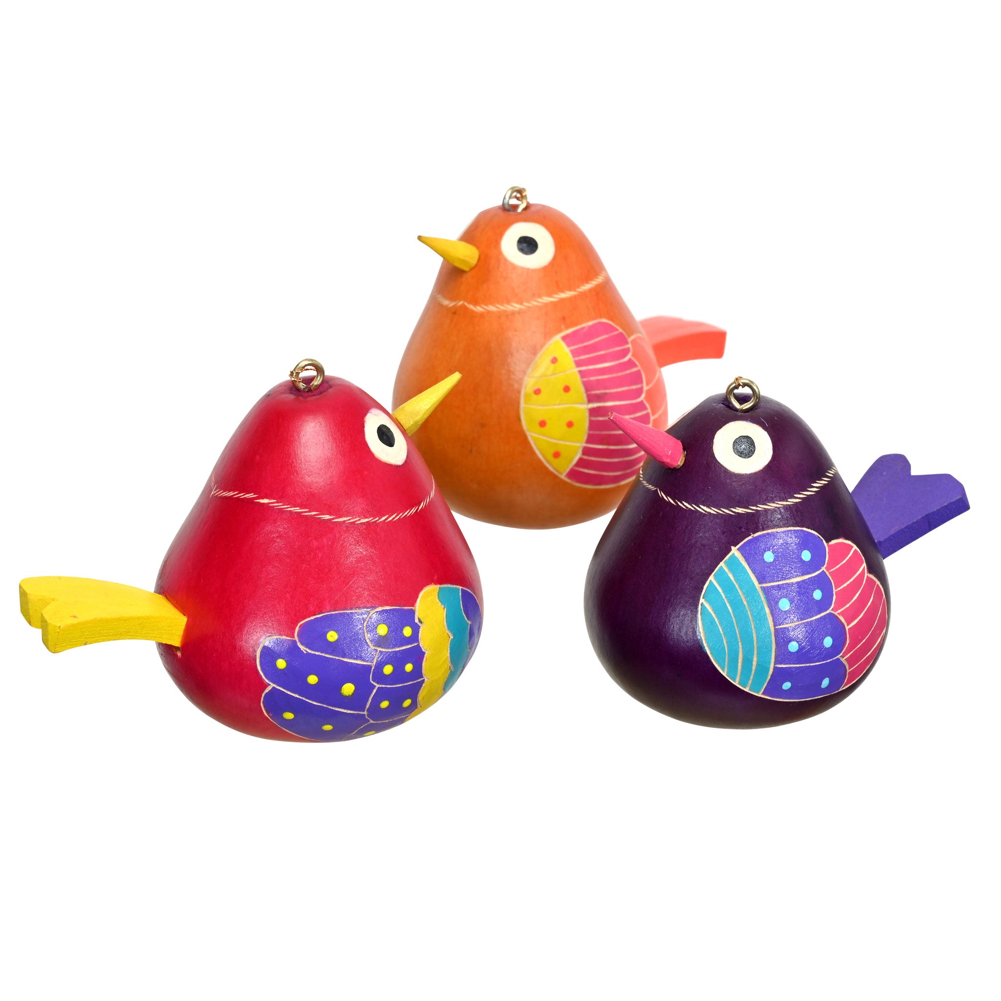Birdies - Gourd Ornament (sold in 12's)