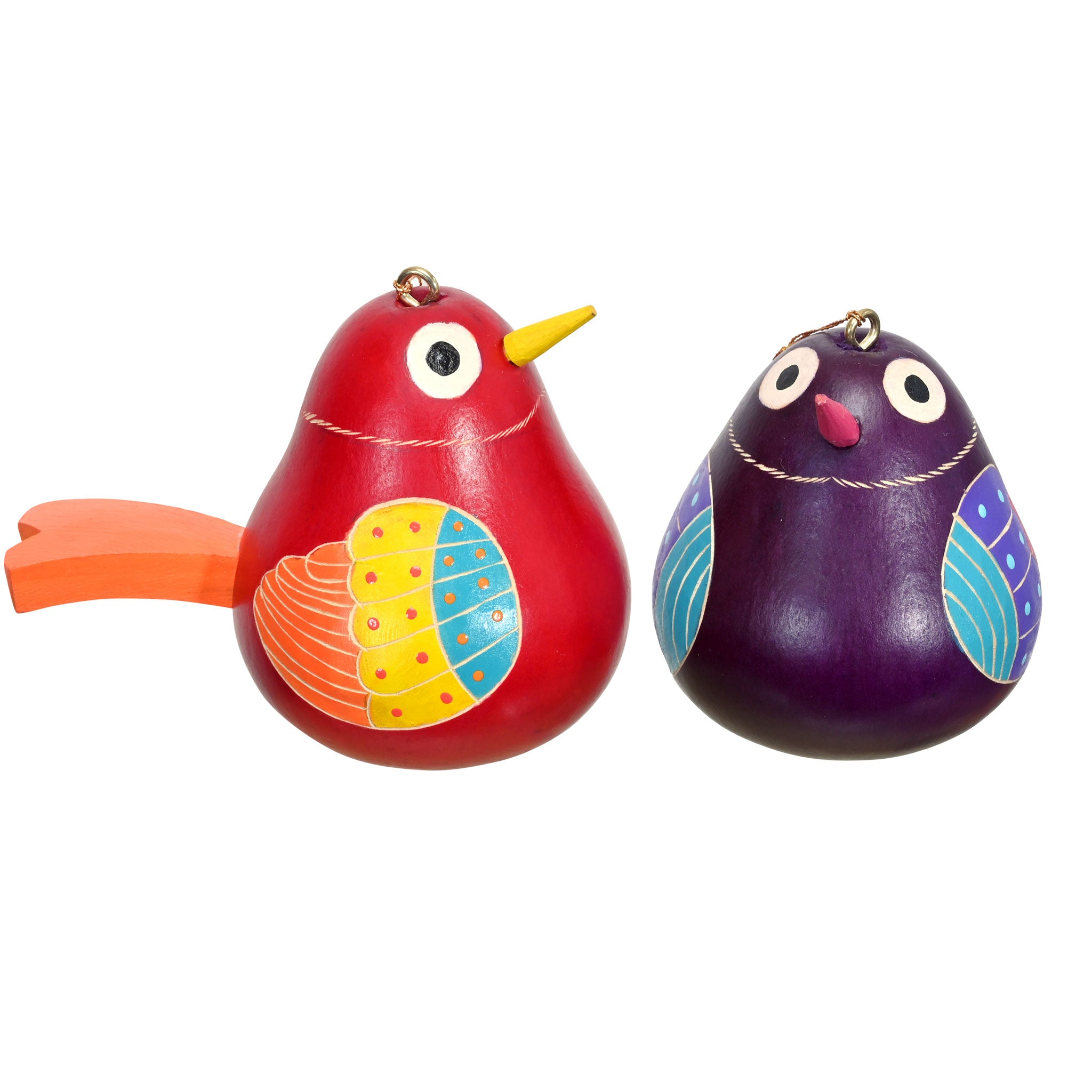 Birdies - Gourd Ornament (sold in 12's)