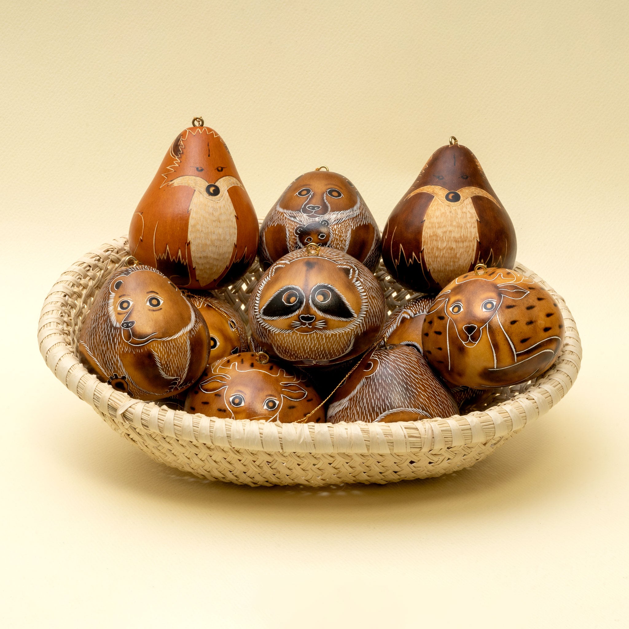Forest Mix - Gourd Ornament