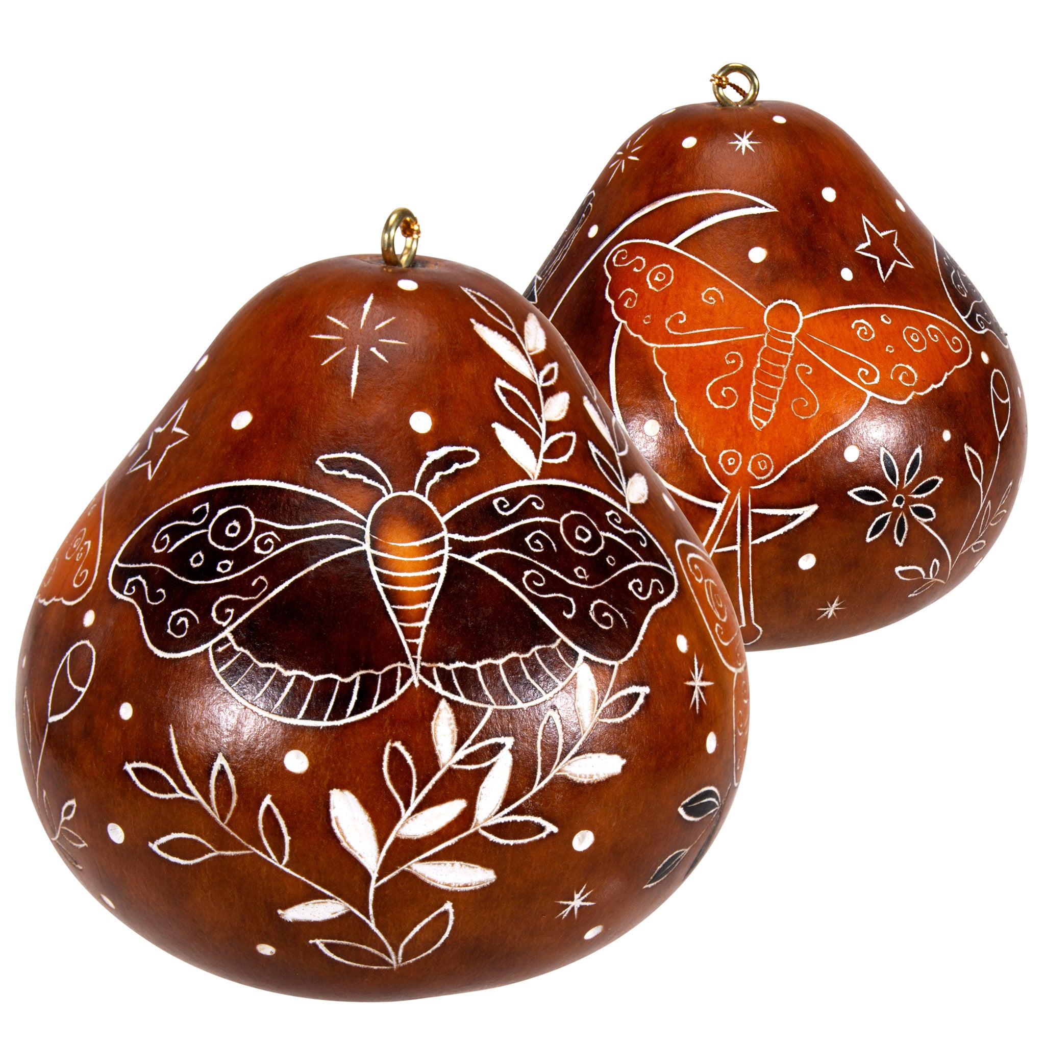 Moth - Gourd Ornament