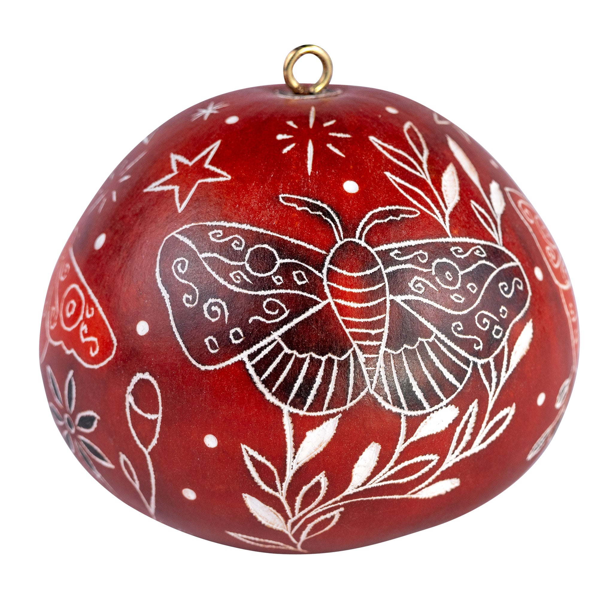 Moth - Gourd Ornament