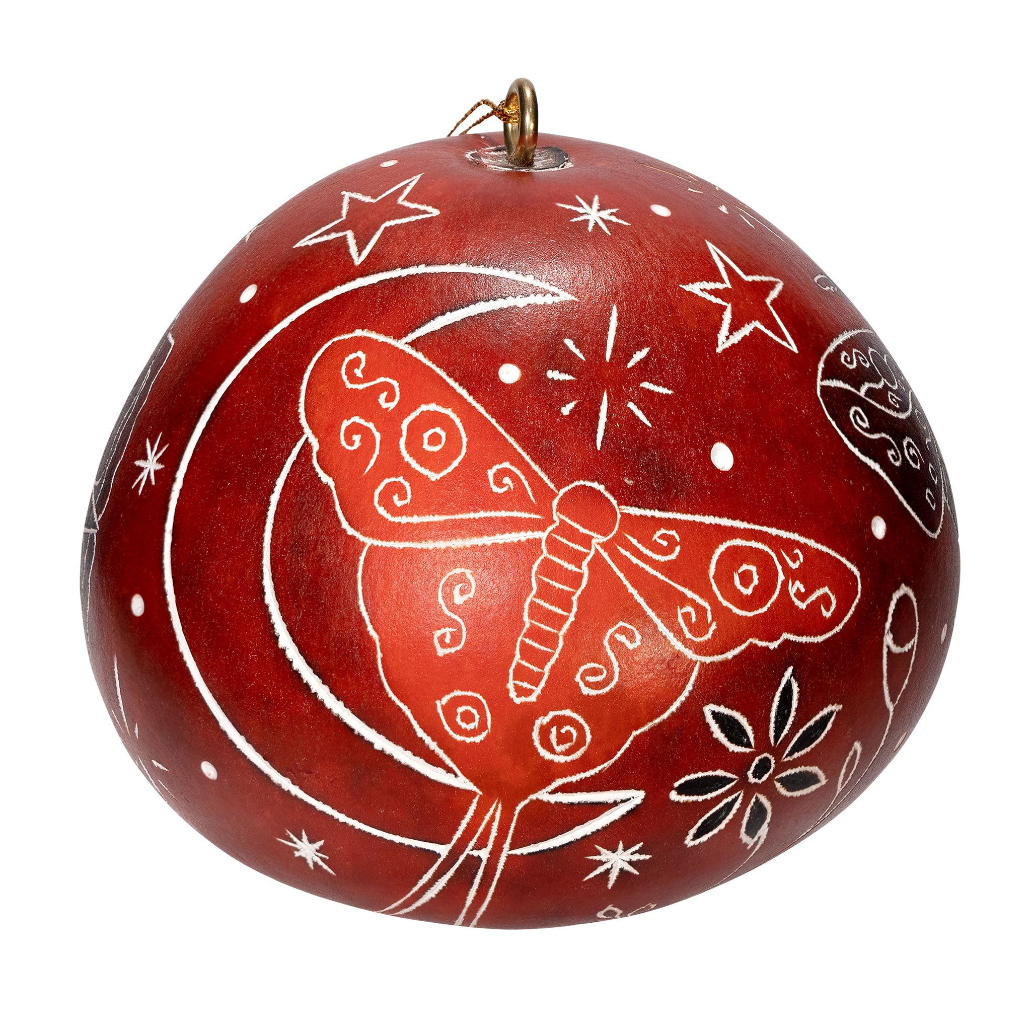 Moth - Gourd Ornament