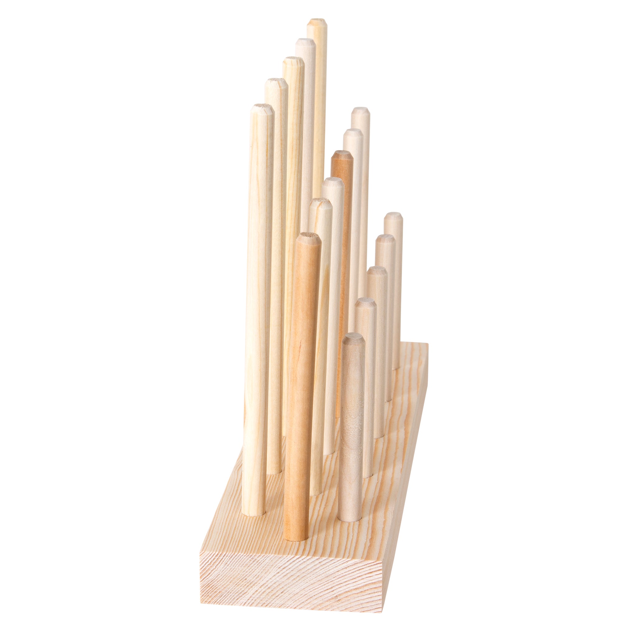 Puppet Rack (16) - Medium Wooden Display