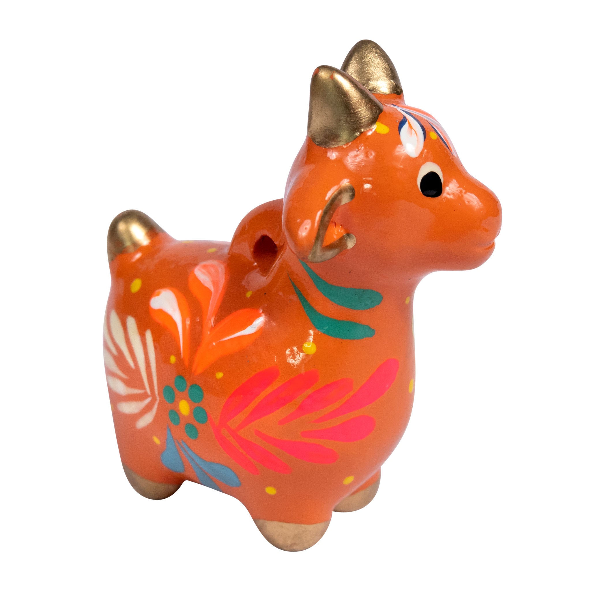 Goat - Confetti Ceramic Ornament