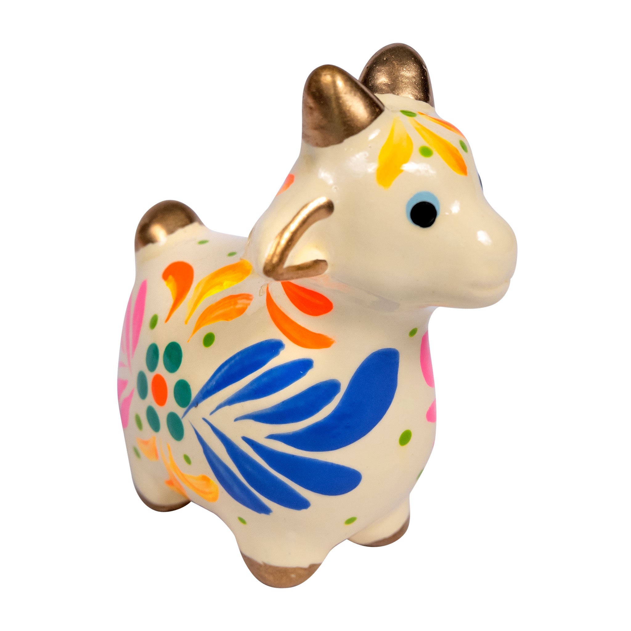 Goat - Confetti Ceramic Ornament