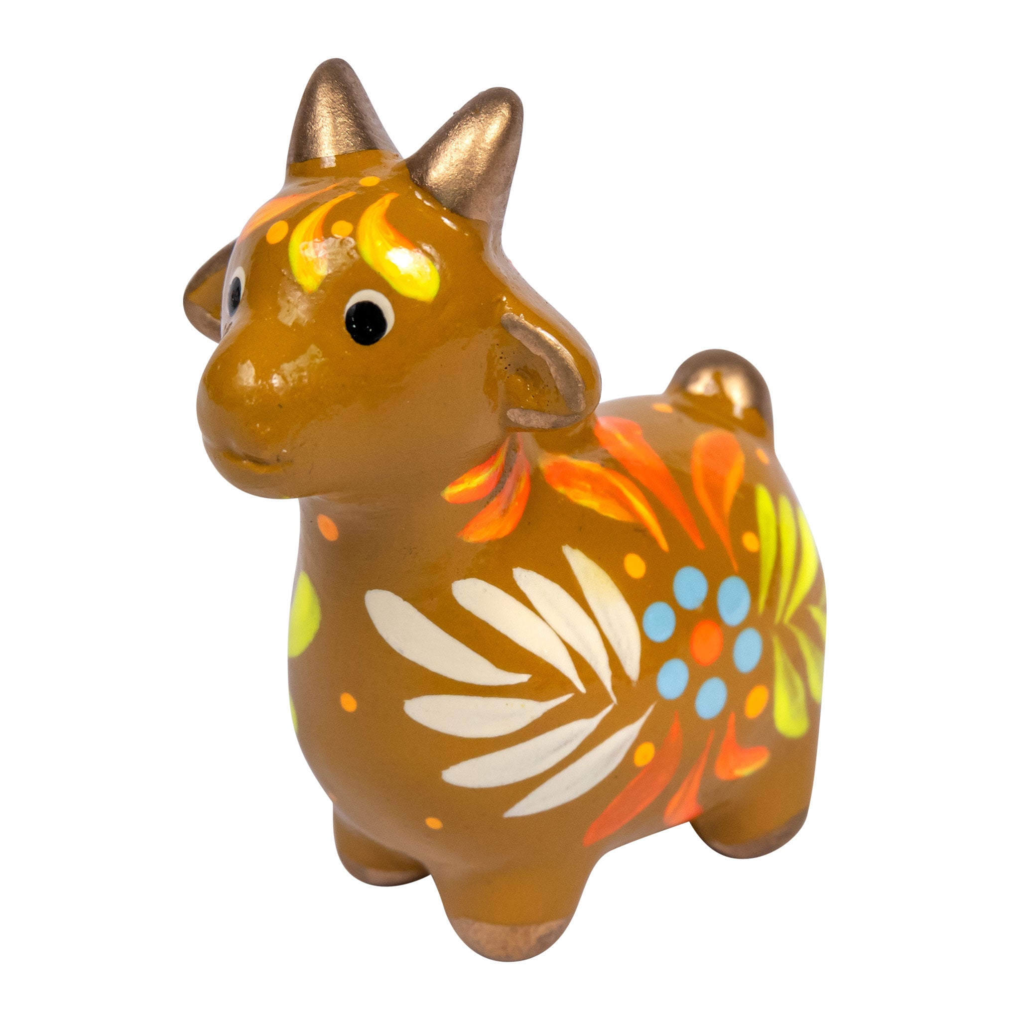 Goat - Confetti Ceramic Ornament