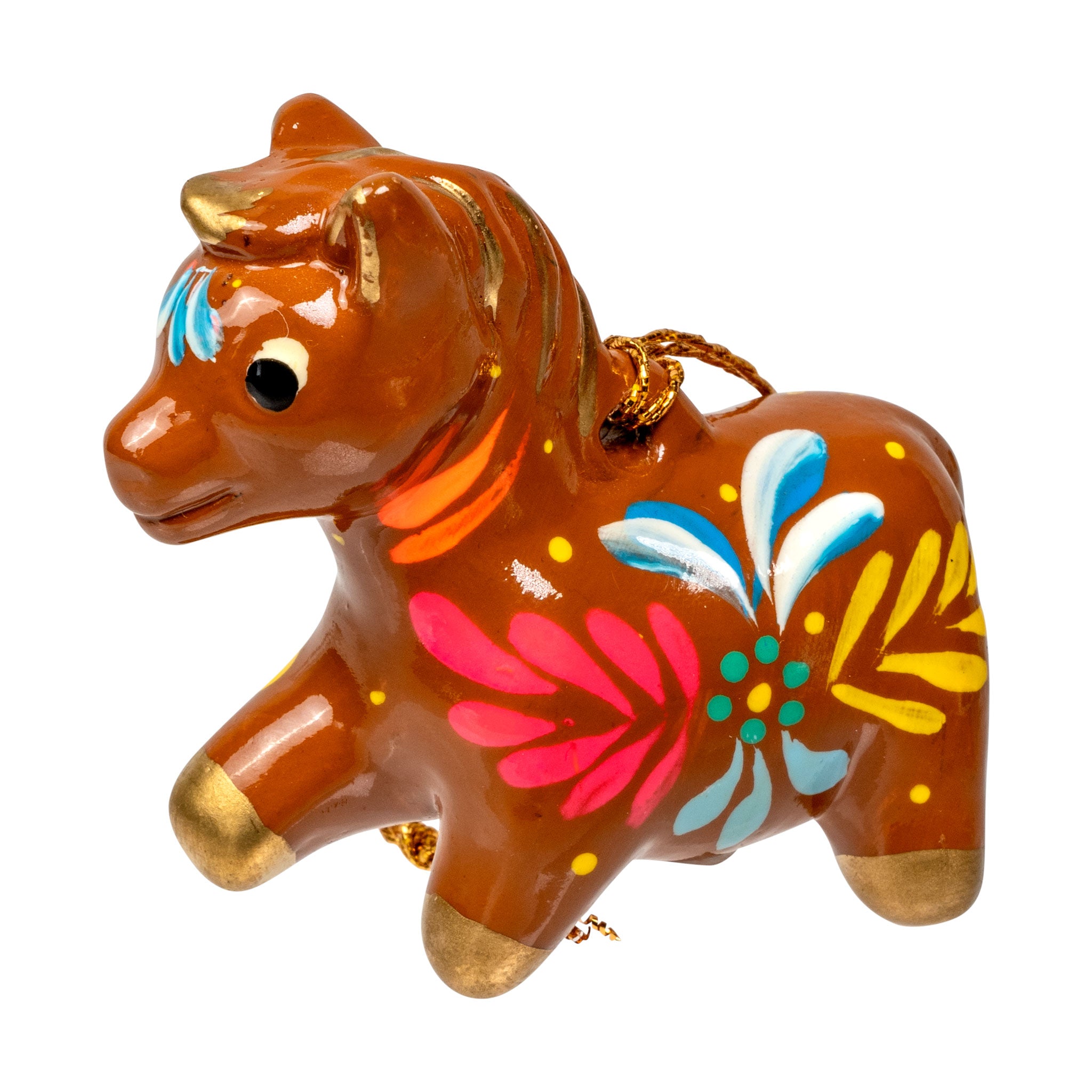 Horse - Confetti Ceramic Ornament