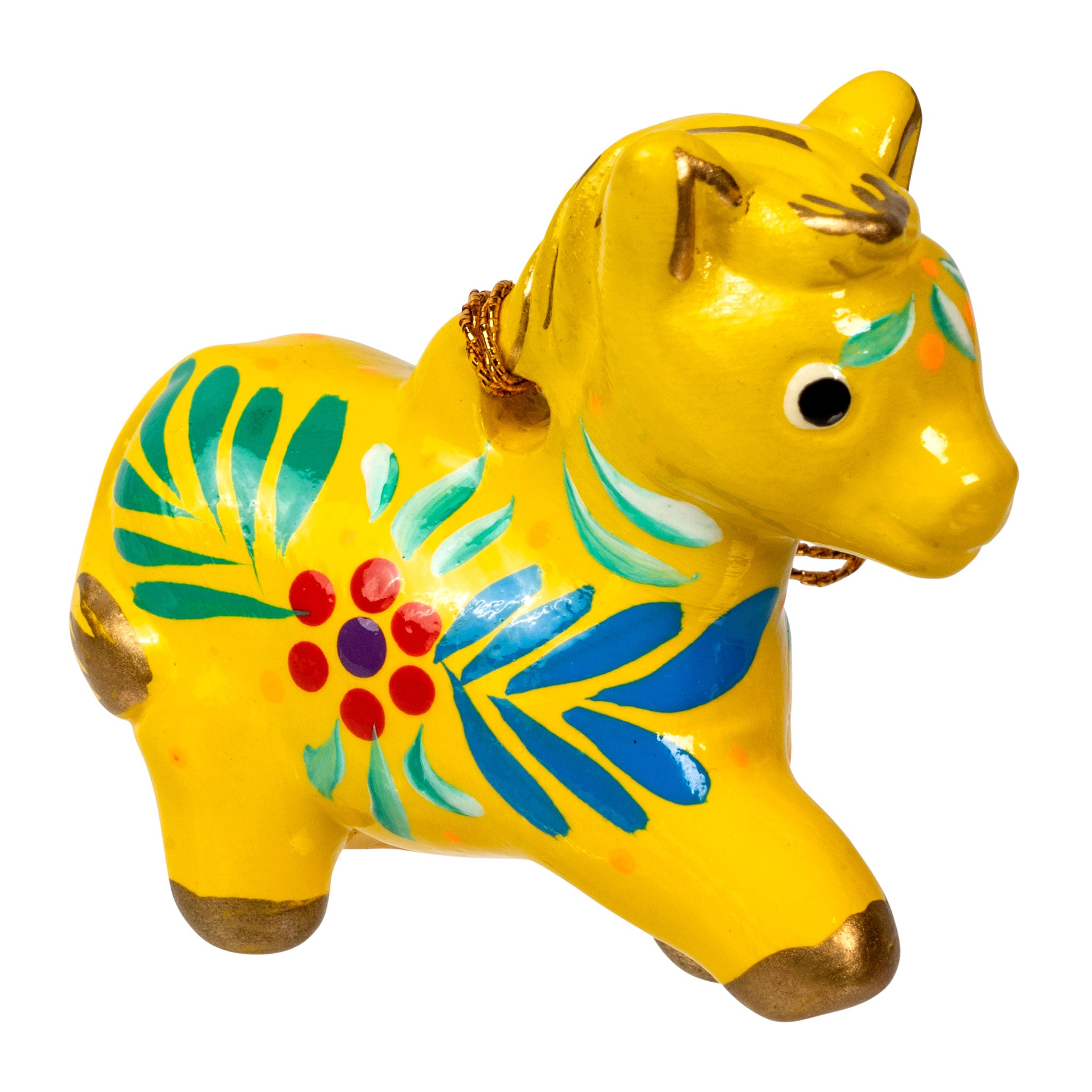 Horse - Confetti Ceramic Ornament