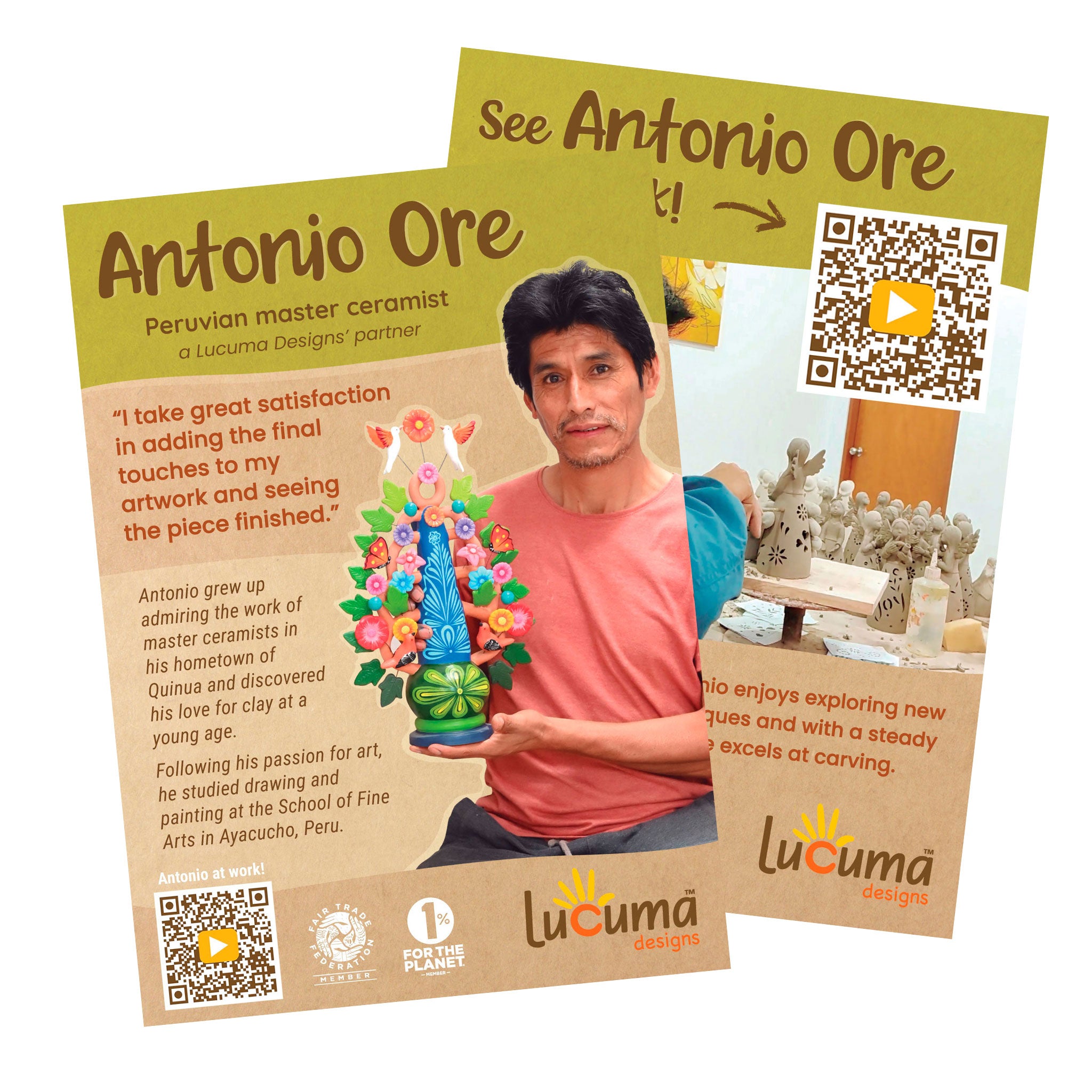 Antonio Ore Artist Store Sign