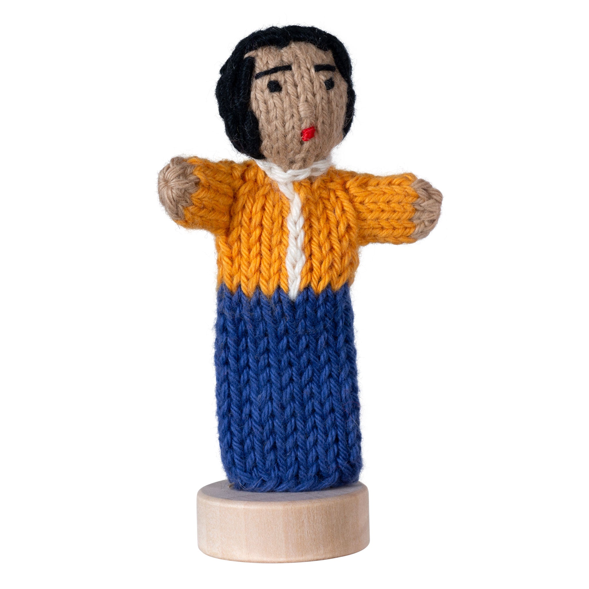 Boy - Bright Organic Cotton Finger Puppet