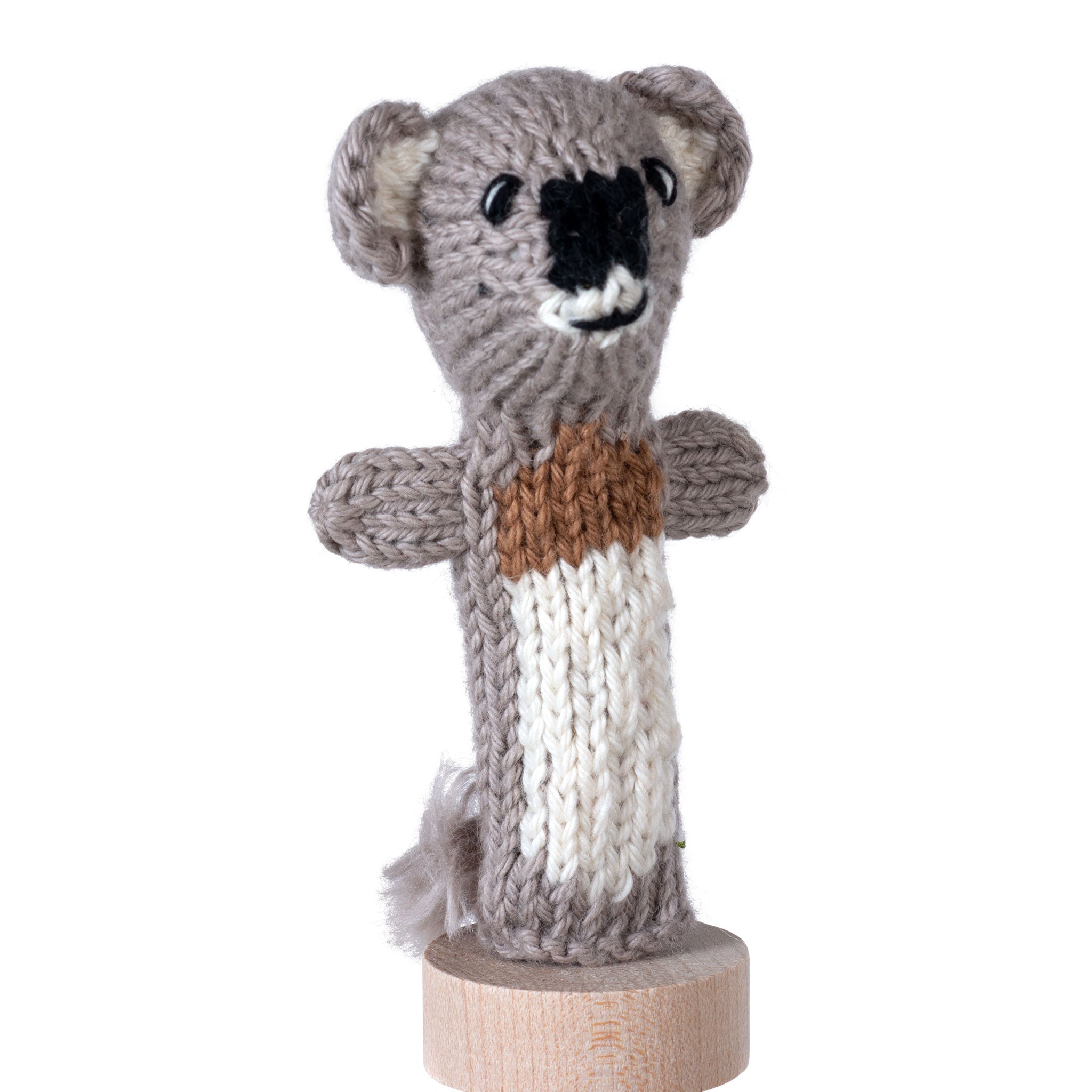 Koala - Bright Organic Cotton Finger Puppet