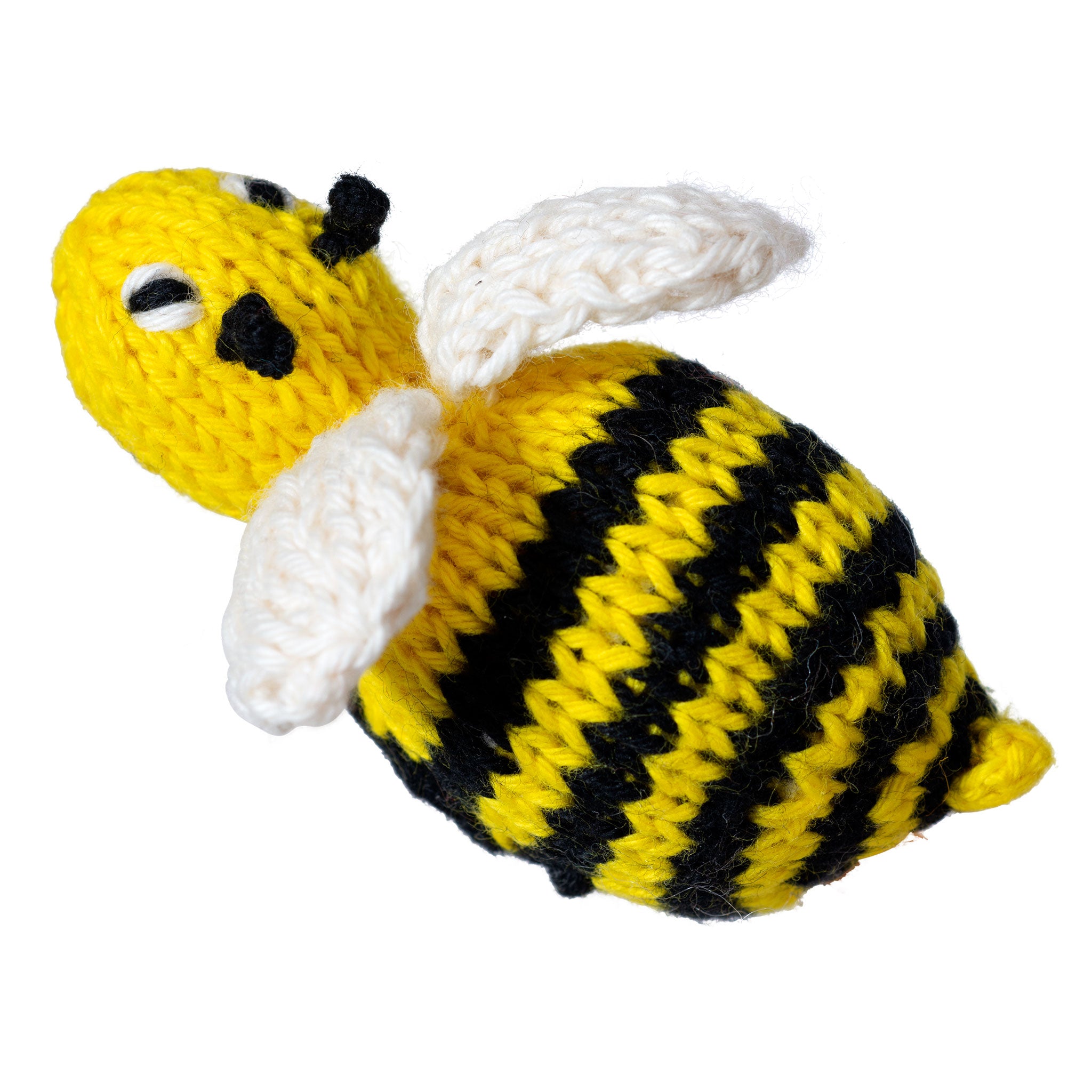 Bee - Bright Organic Cotton Finger Puppet